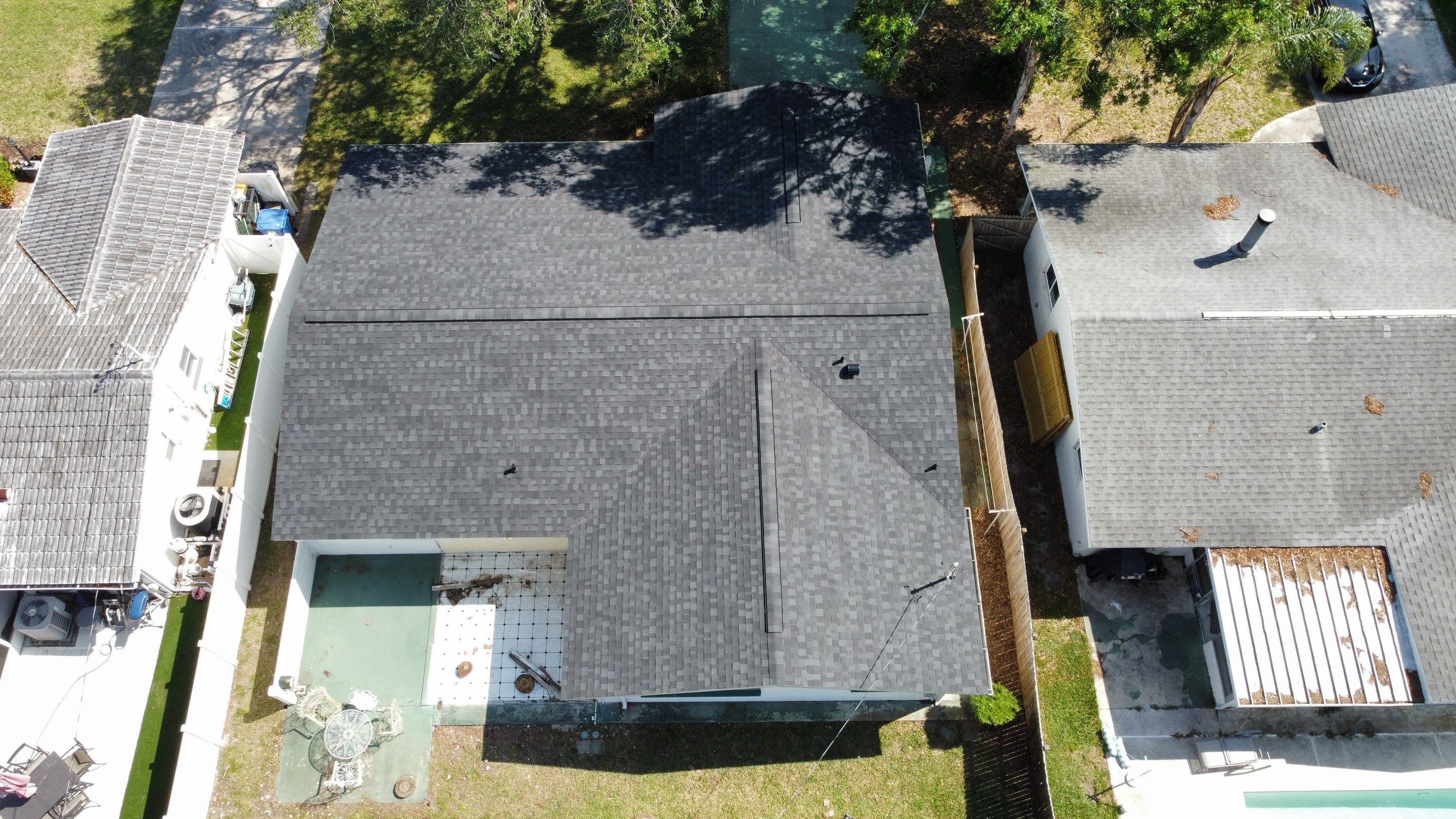 Roof replacement in St. Petersburg, FL. by Steadfast Roofing 