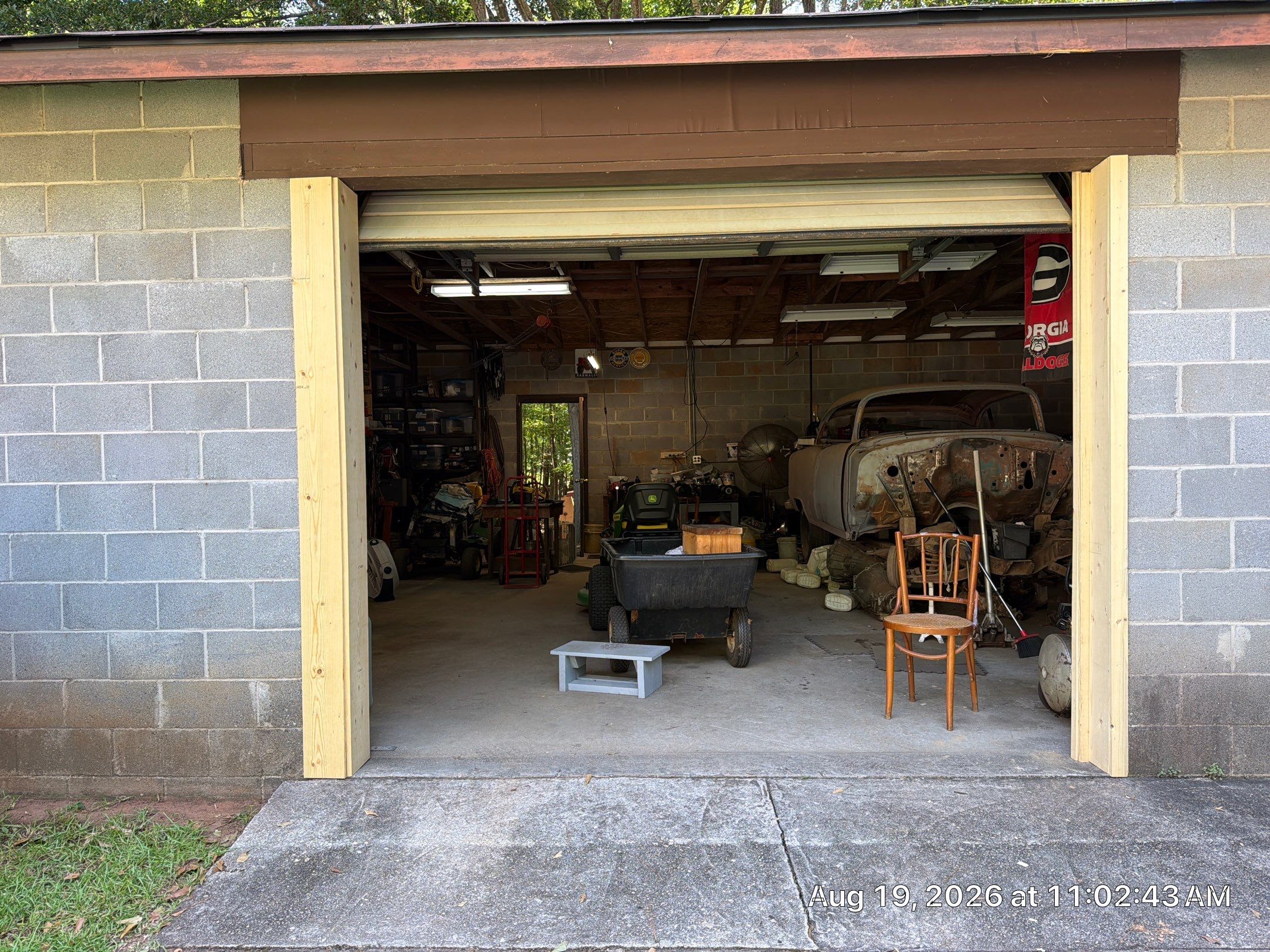 Detached Garage Masonry Painting by PGP Surface Solutions, LLC