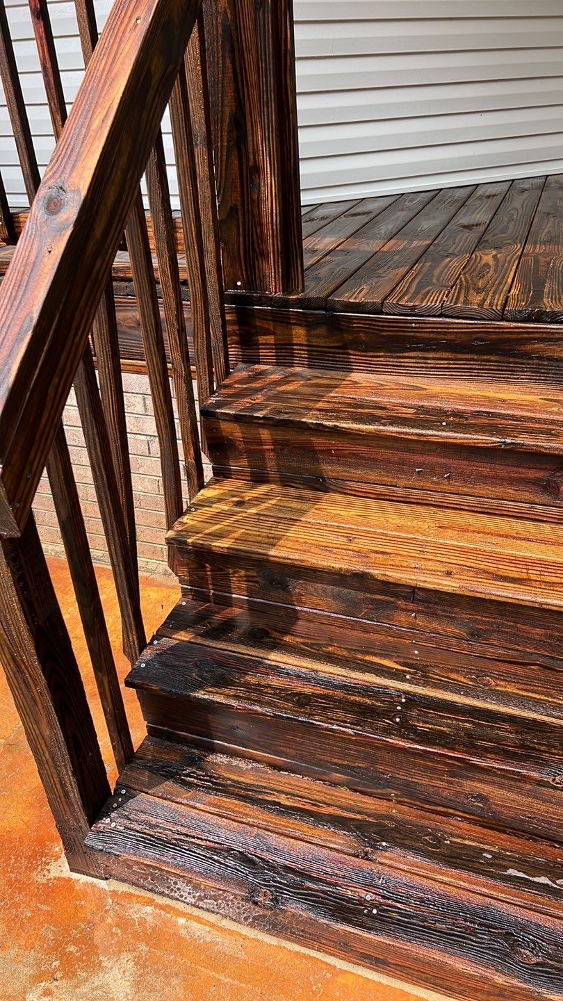 Weathered Deck using Wood Sealant by DuraSeal