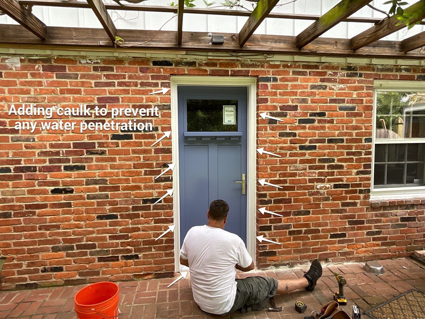 Door Installation using Provia Door by Alpha Design Services
