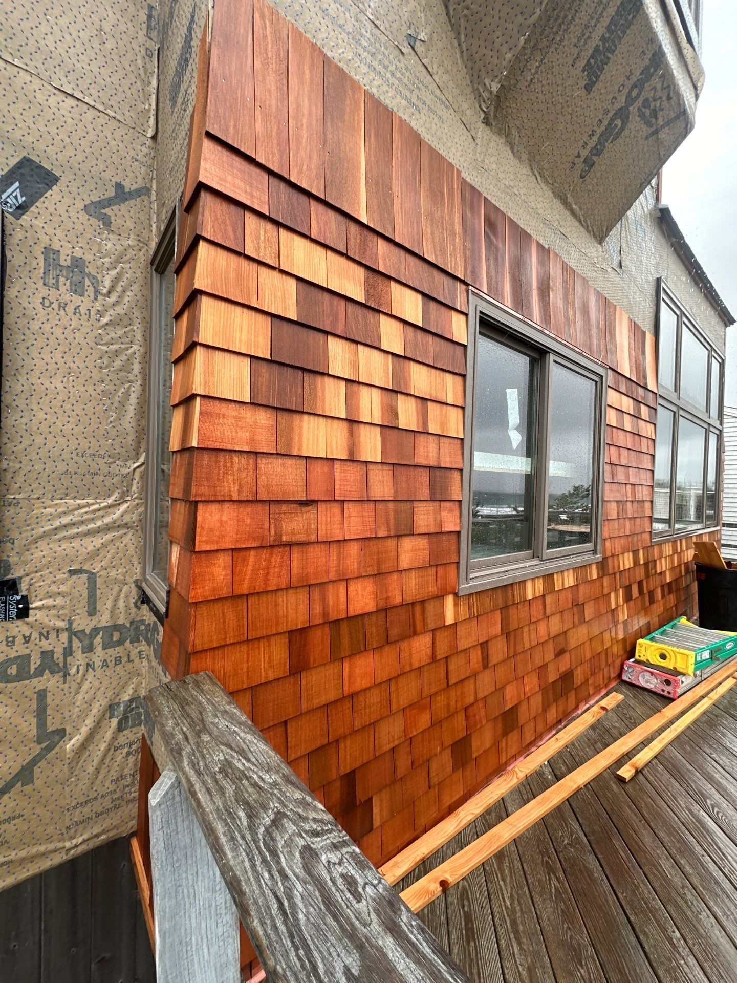 Atlantic Ave - Red Cedar Siding by Rinaldi Brothers