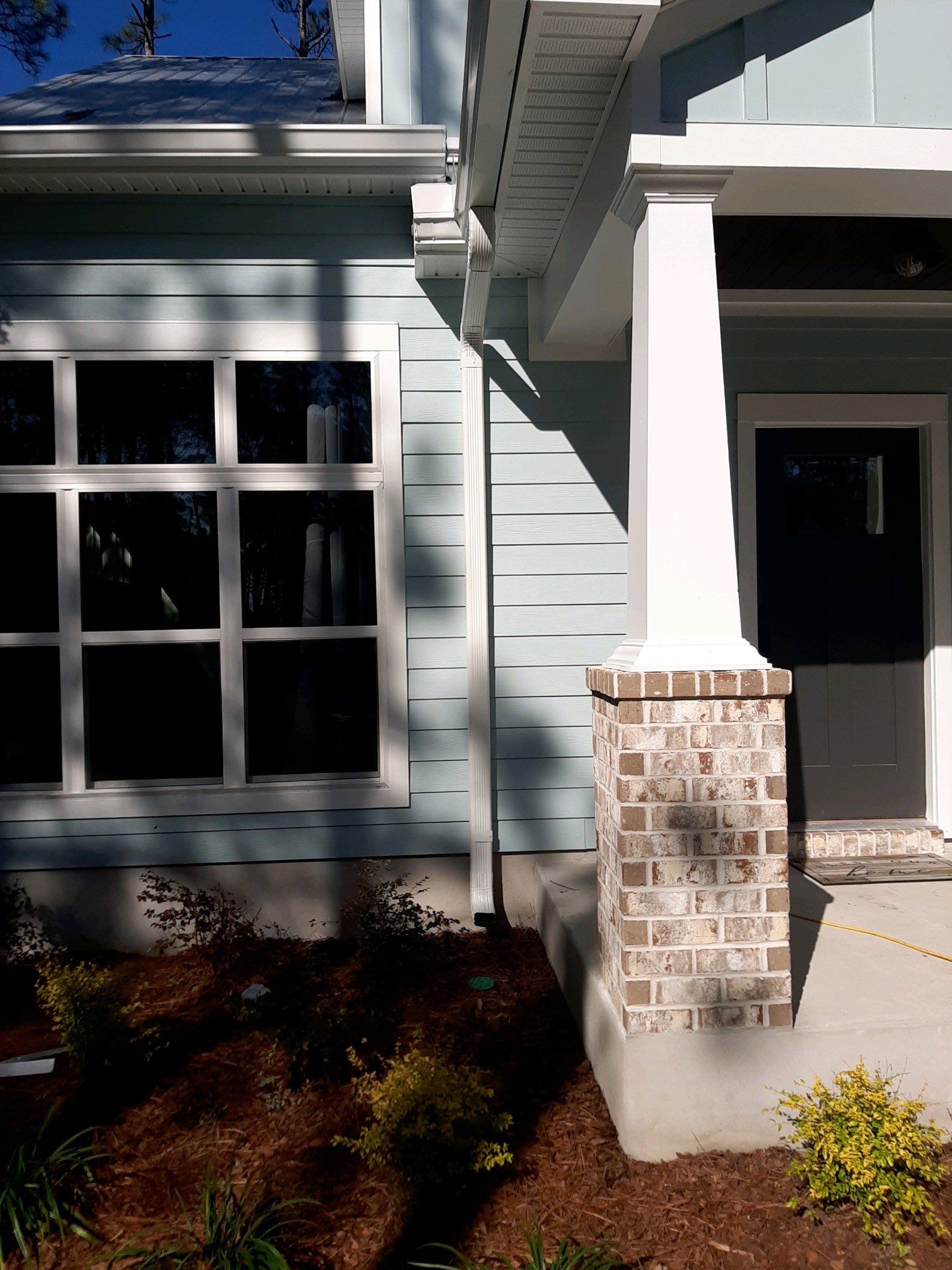 Gutter Installation using K-Style Seamless Gutters and Gutter Guards by Gutter Professors
