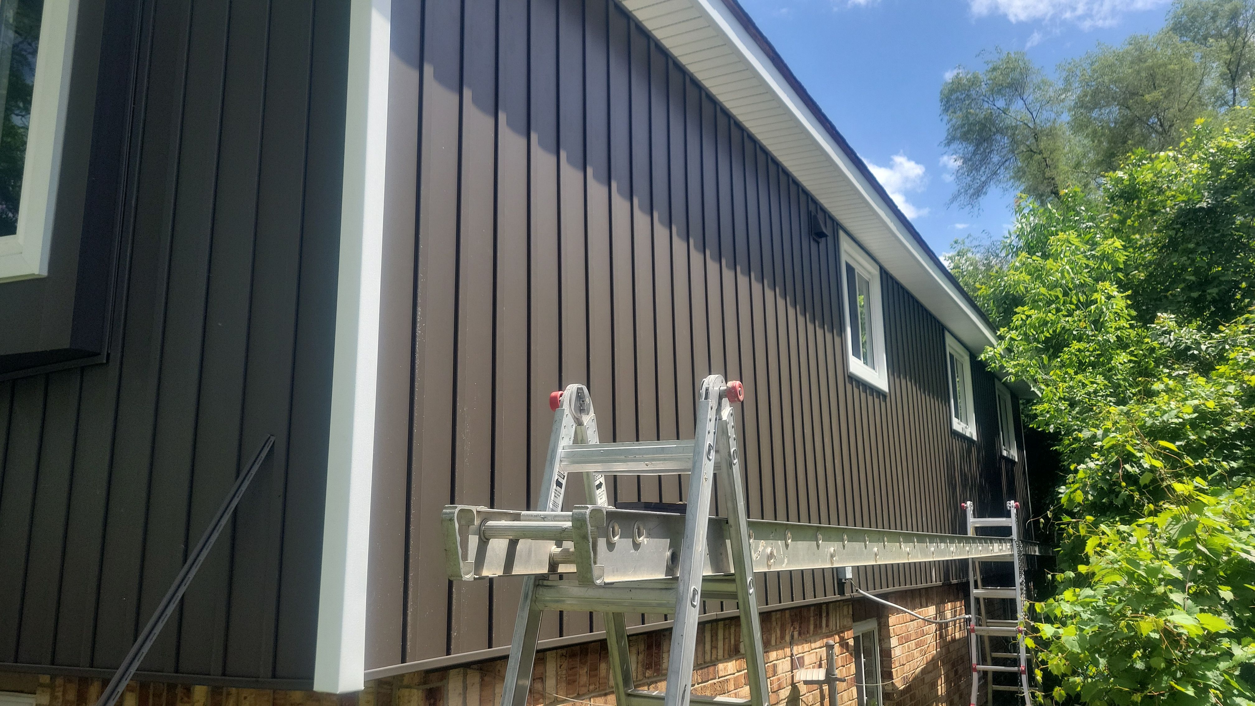 Siding Replacement using Alside 7" B&B by 180 Contractors