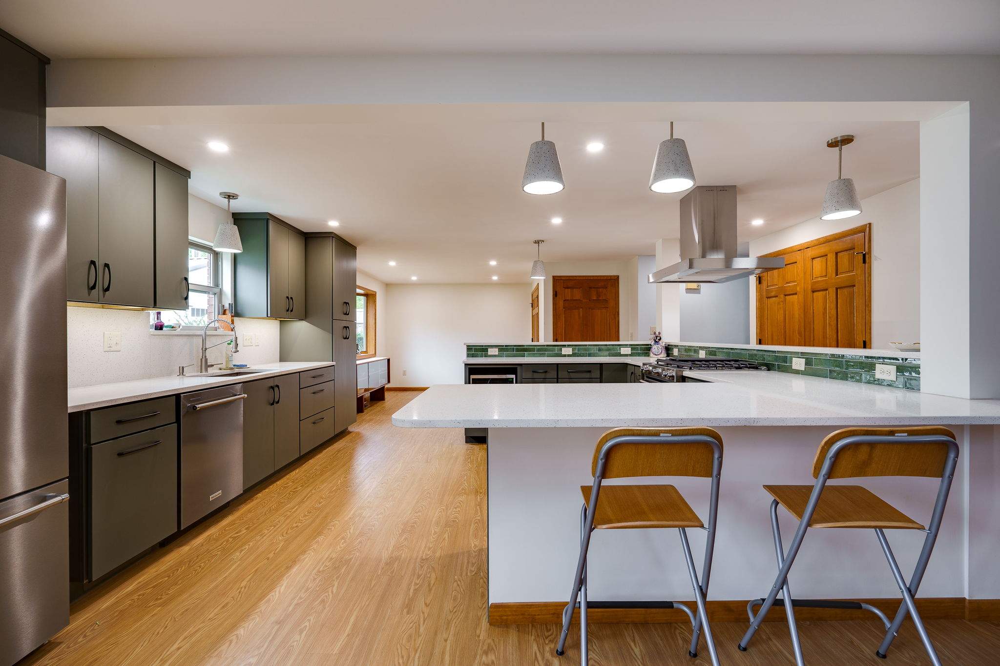 Xenia Open Concept Kitchen by Zengel Group