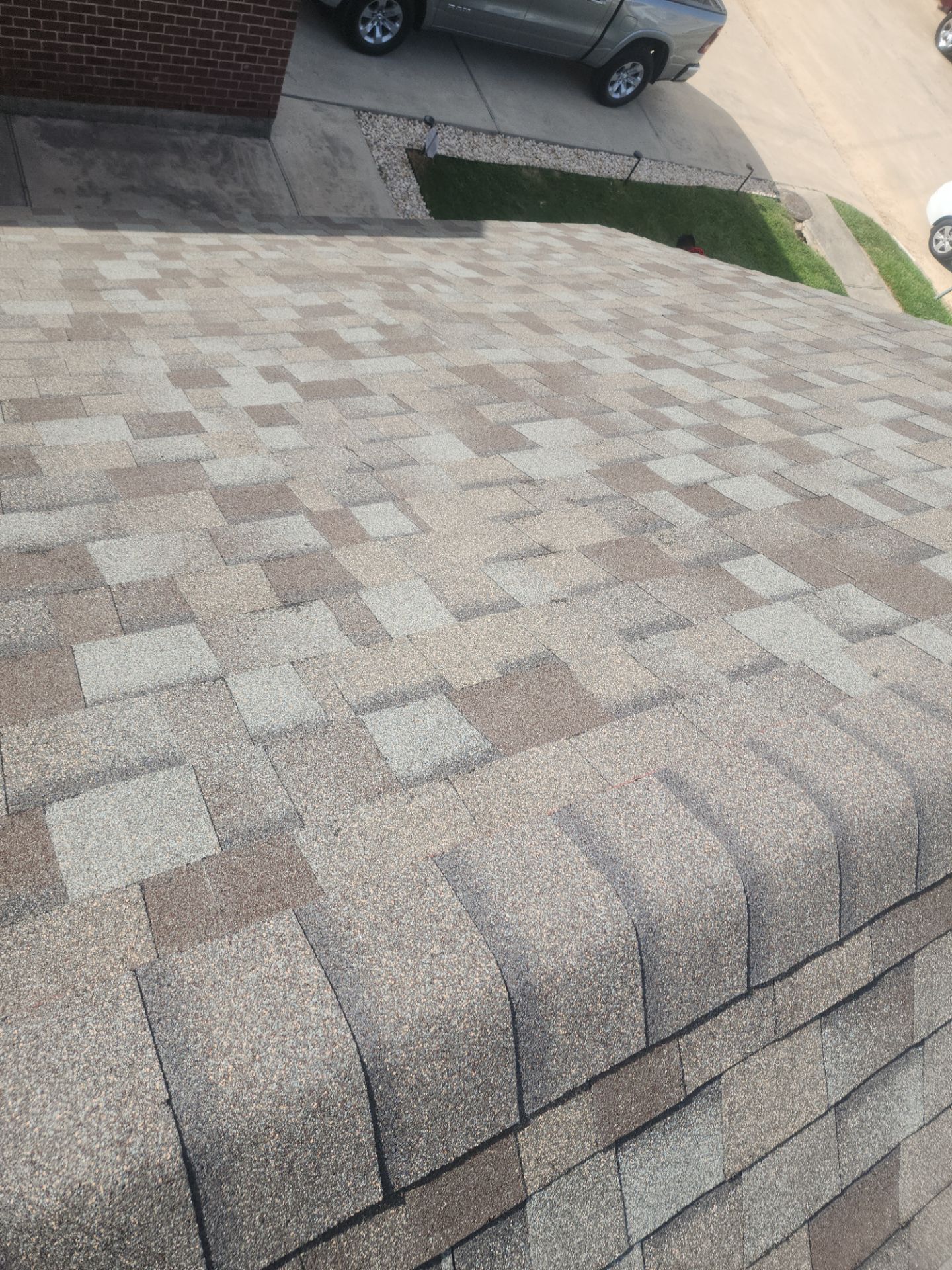 Residential Roofing Installation using Owen's Corning Duration (Lifetime) Shingles by Roof Repair Company