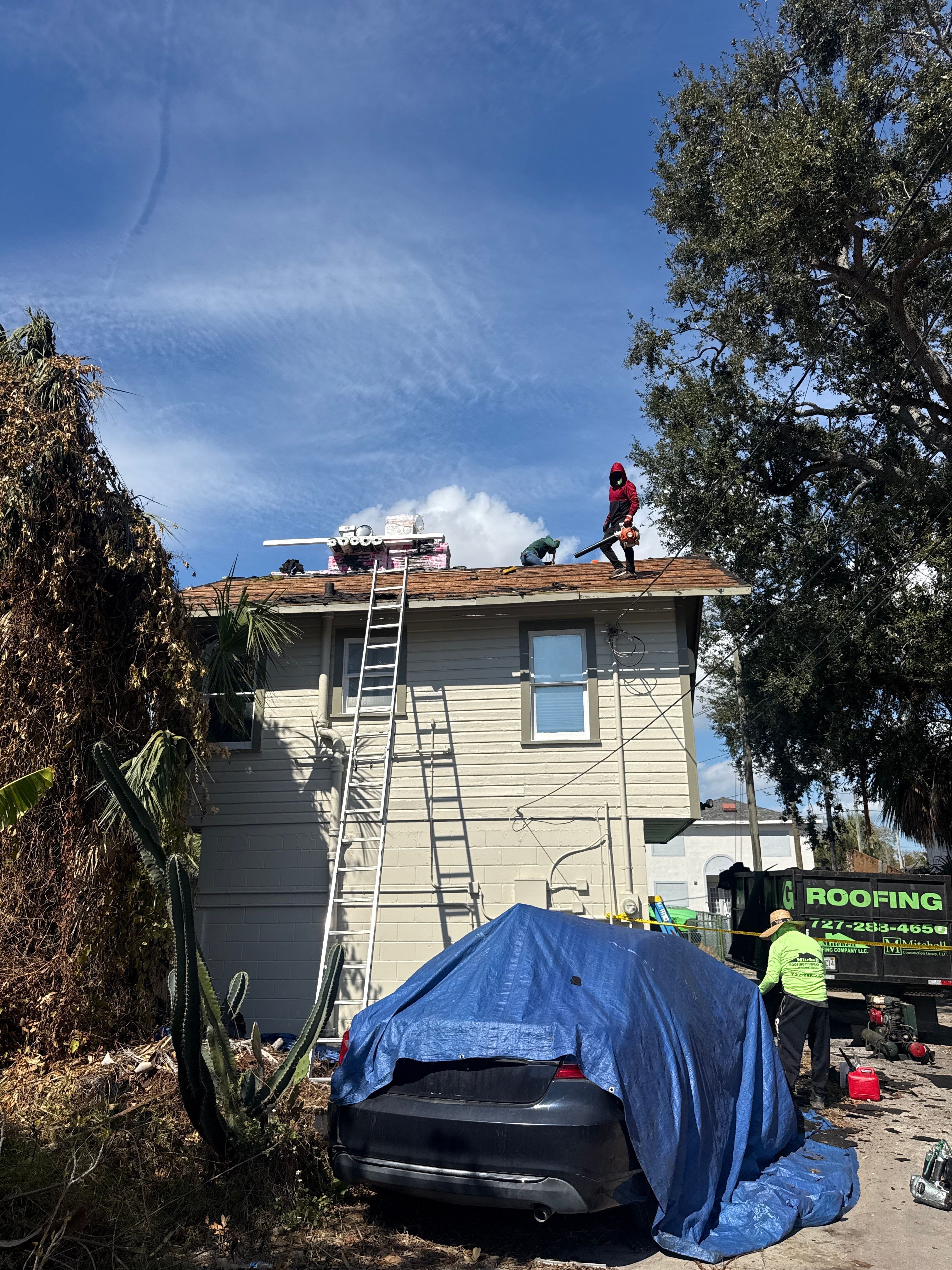 Project in St. Petersburg 33713 by Mitchell Roofing Company LLC 
