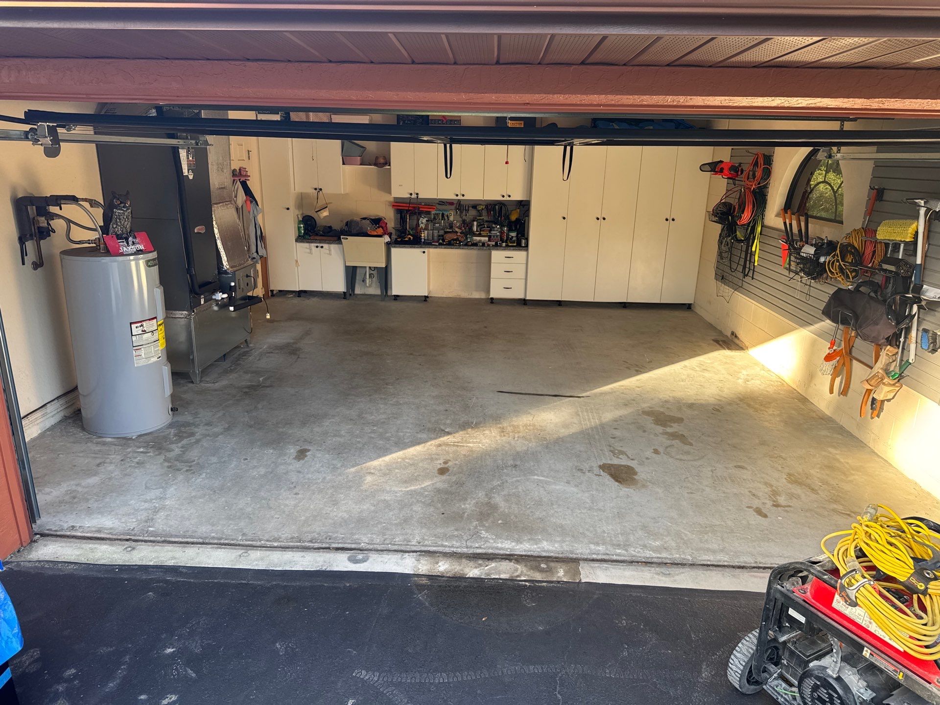 Garage Project in Gainesville, FL in Cordwood by Cross Creek Concrete Coatings