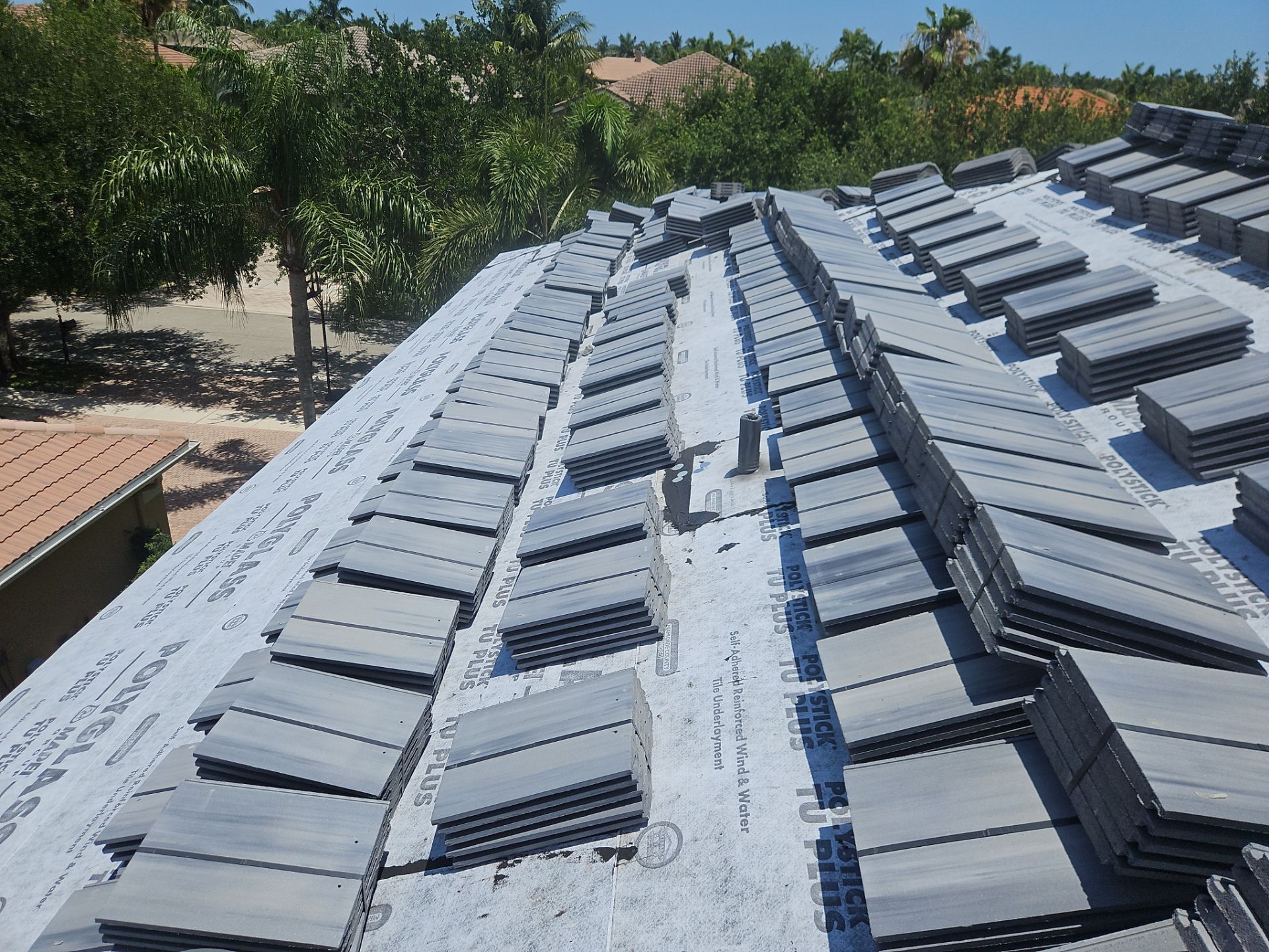 Residential Roofing Installation using WestLake Roofing Tile by BLUES BROTHERS ROOFING