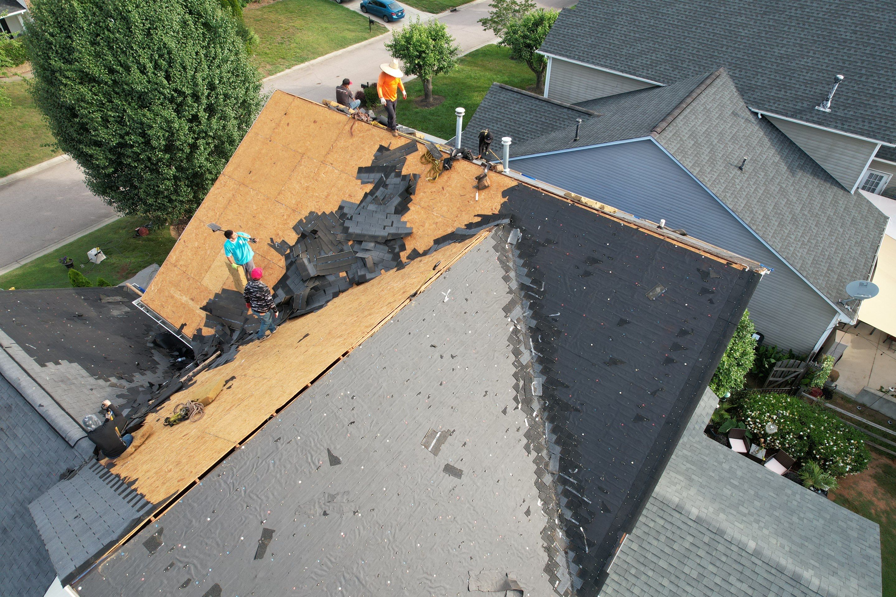 Roof had wind damage all over by Best Roofing Now LLC