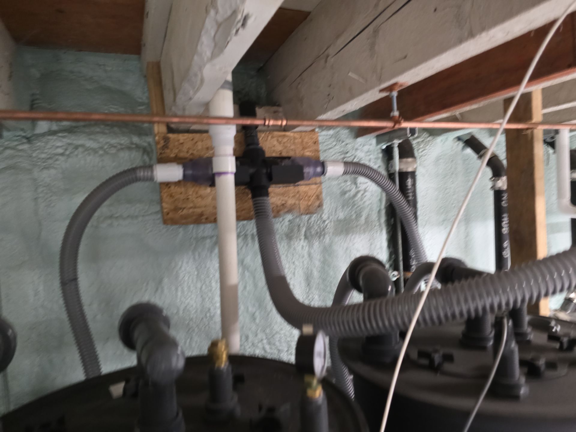 Crawl Space Encapsulation using Closed Cell Spray Foam by NYS Foam & Energy