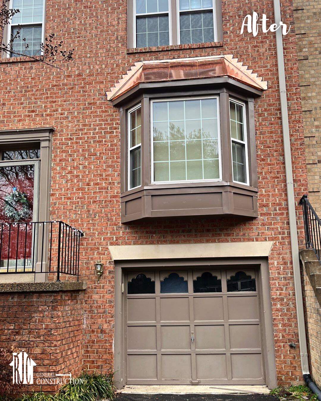 Replaced Copper on Baywindow by RJC General Construction, LLC.