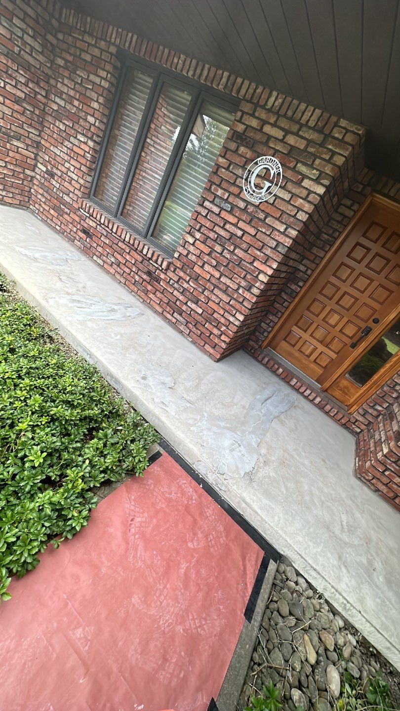 Garage + Porch Project in Pittsburgh by Floors in a Day, Inc