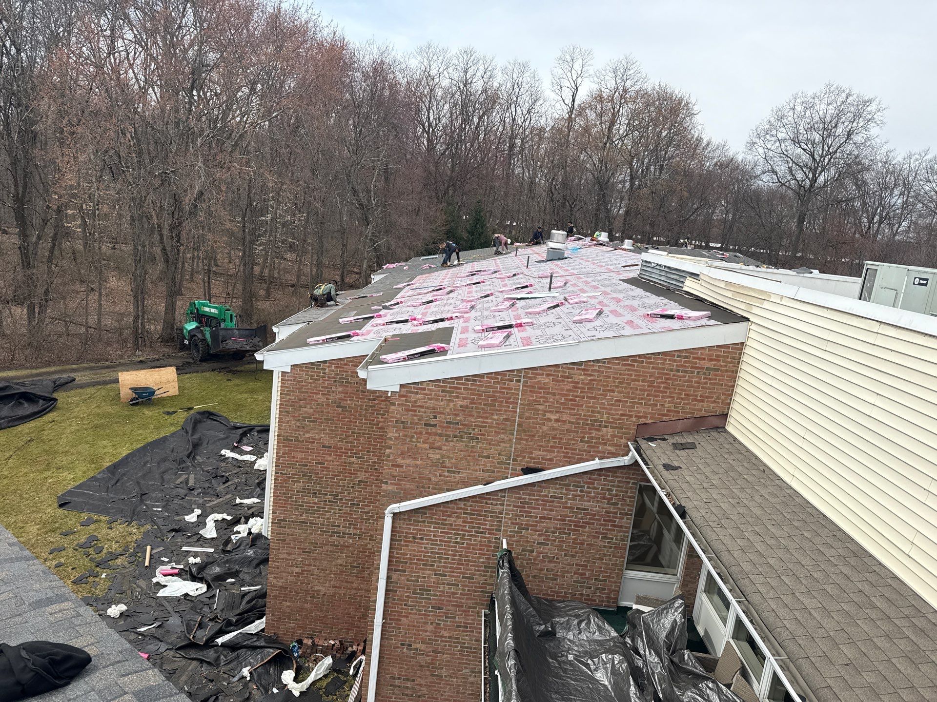 Commercial Roofing Installation using Owens Corning Duration by All Site Roofing