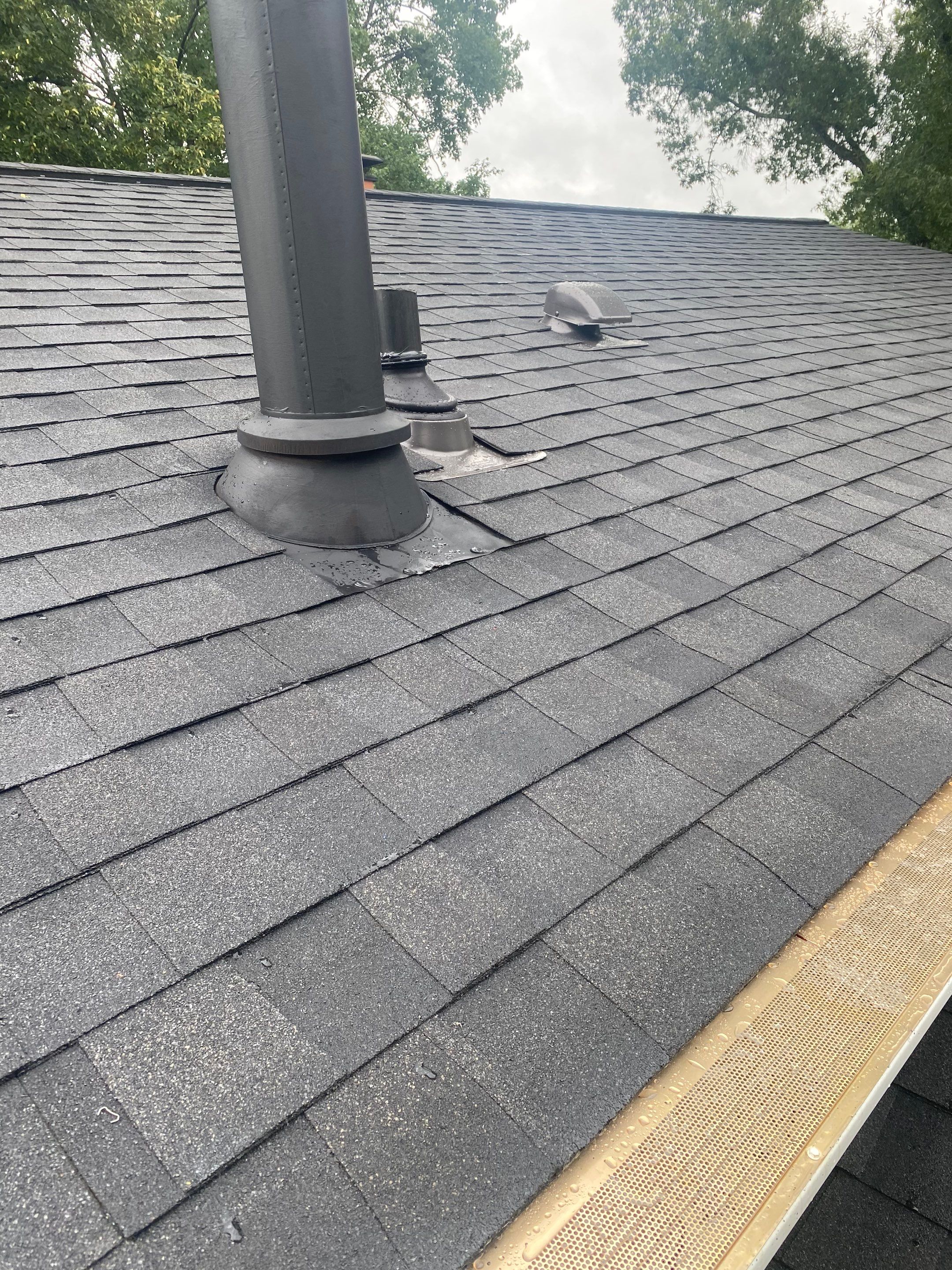 Vienna: Multi-Trade Restoration with CertainTeed Landmark Shingles in Charcoal Black by RM Banning, Inc.