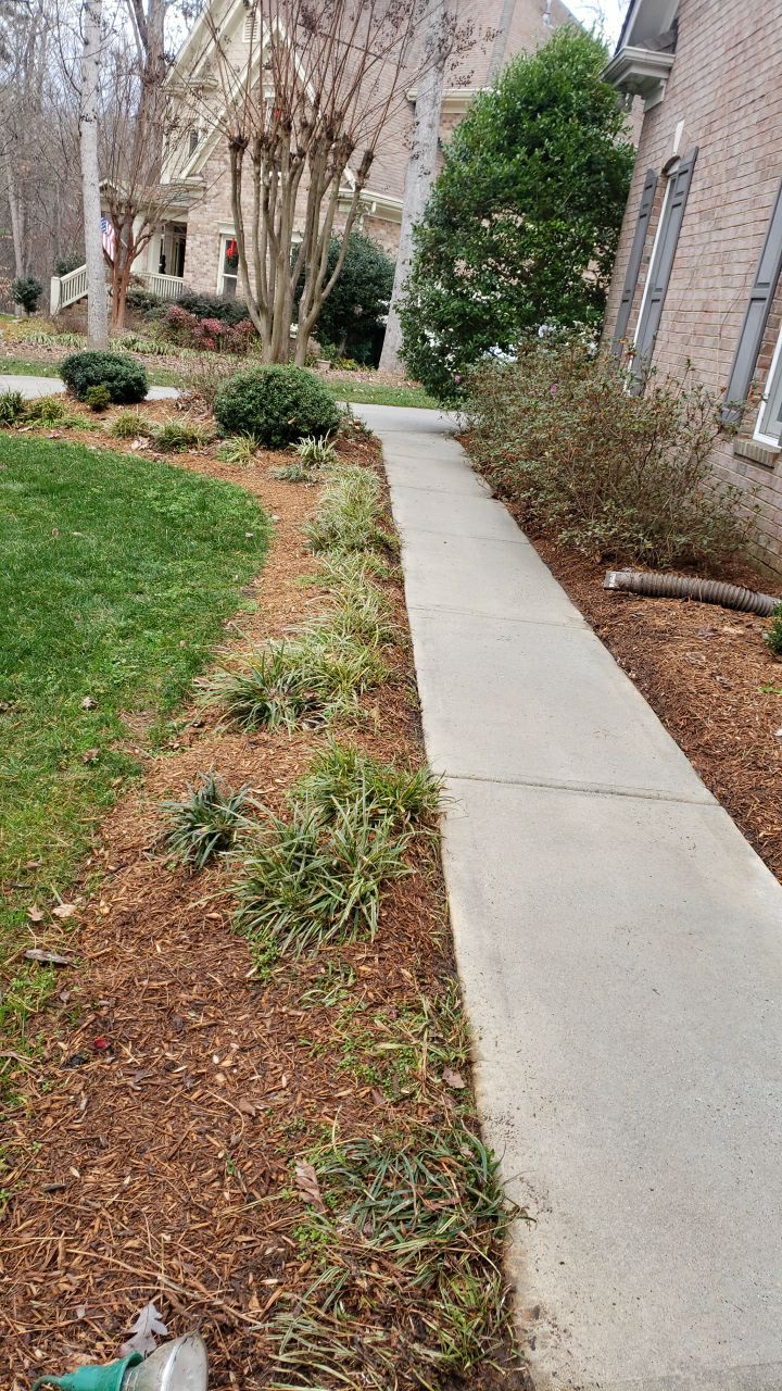 Driveway Clean using cleaner by Power Wash Masters LLC