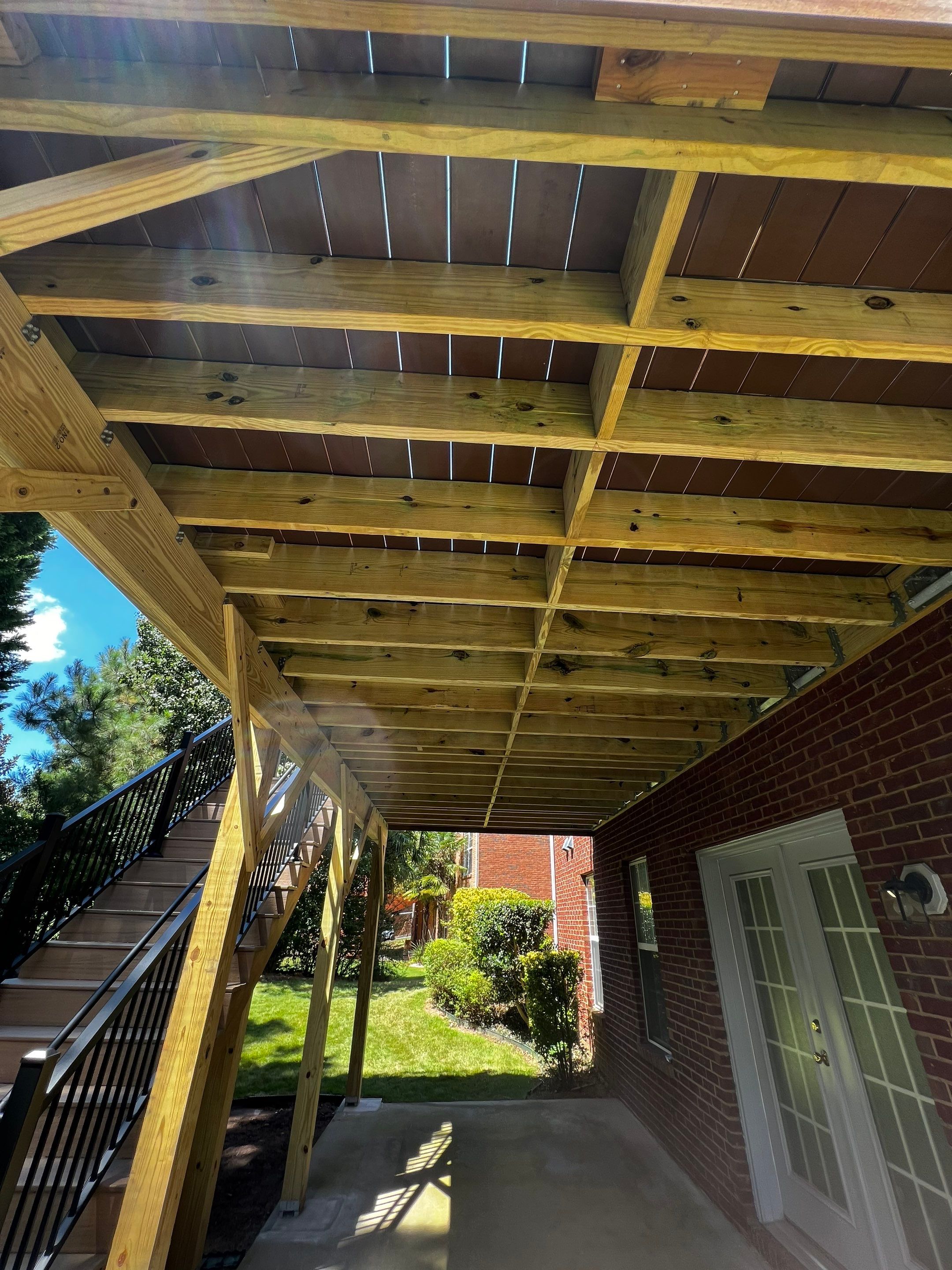 Elevated TimberTech Composite Deck Installation in Cumming by Swift Home Renovations