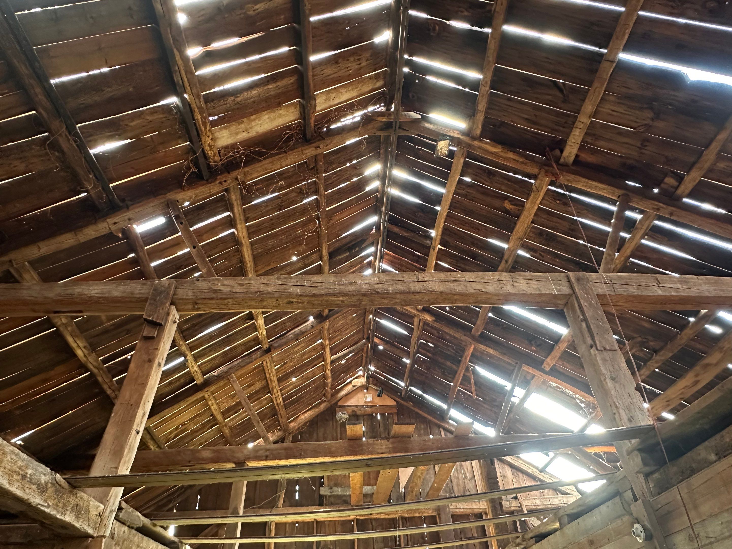 Barn in Derry, NH — this one came with some serious challenges. by Tall pine roofing