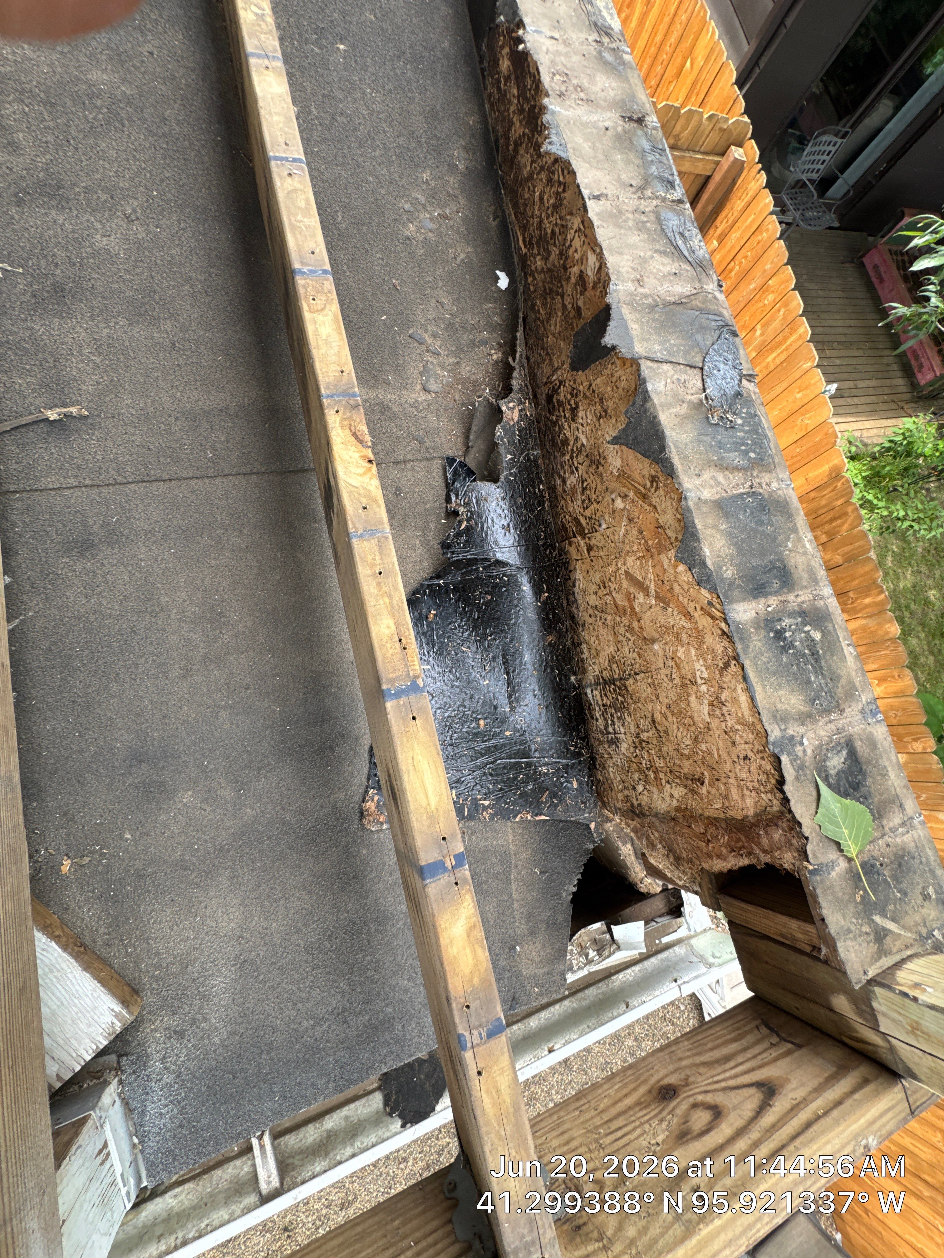 Structural Roof Deck and OSB Sheathing Repair in Carter Lake by Crows Roofing LLC
