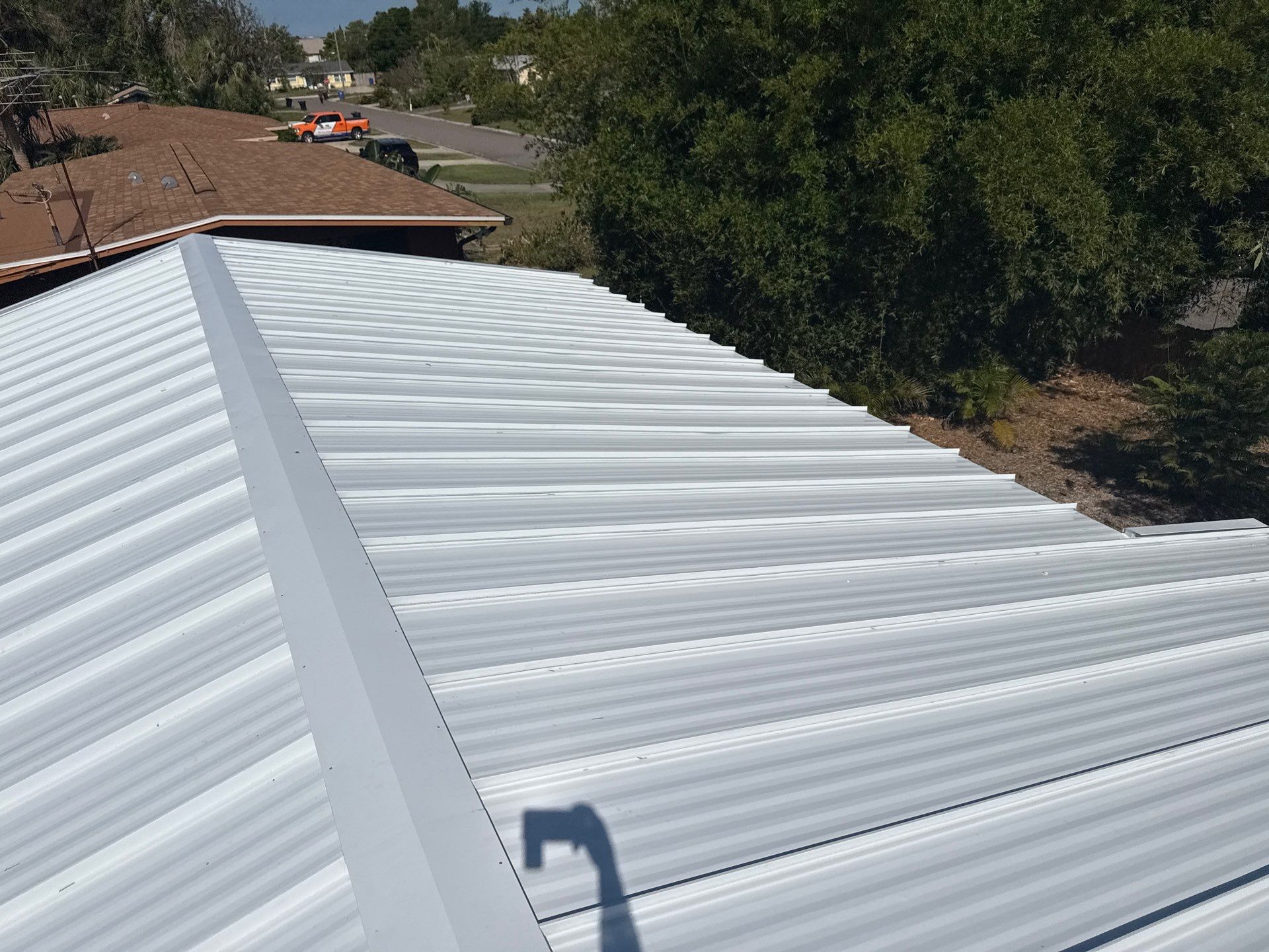 Polar White Standing Seam by Reimagine Roofing