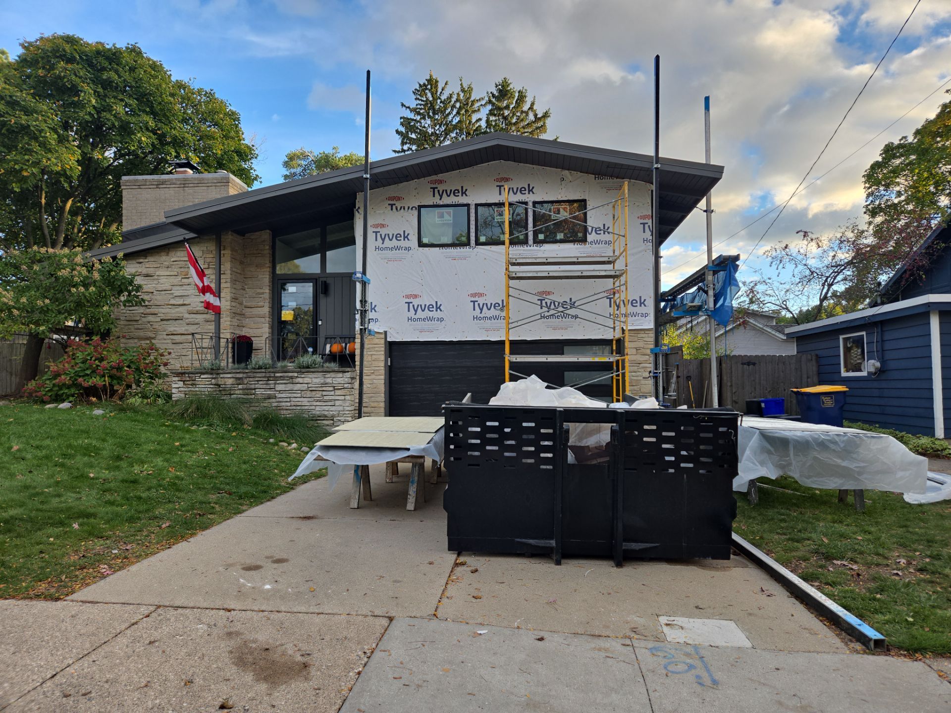 East Grand Rapids James Hardie Siding Remodel by Cutting Edge Homes