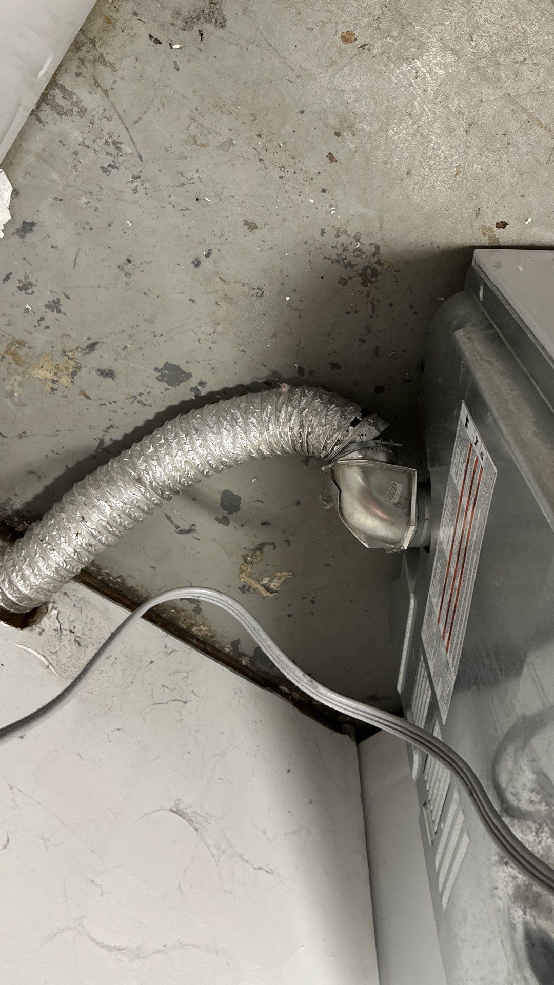 Dryer Vent Replacement in a multifamily by TMS Services