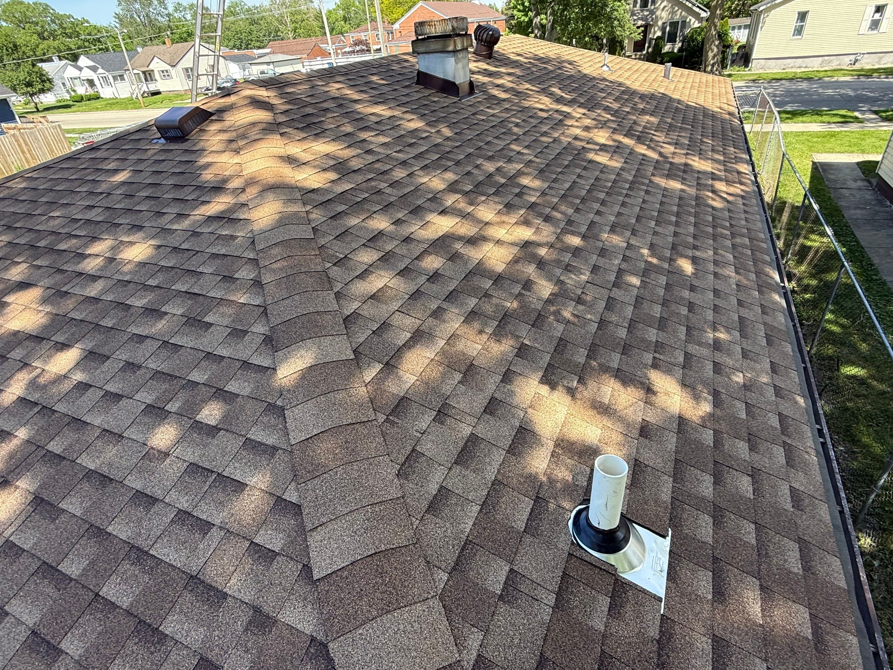 Roof replacement by Optimal Home Improvement 