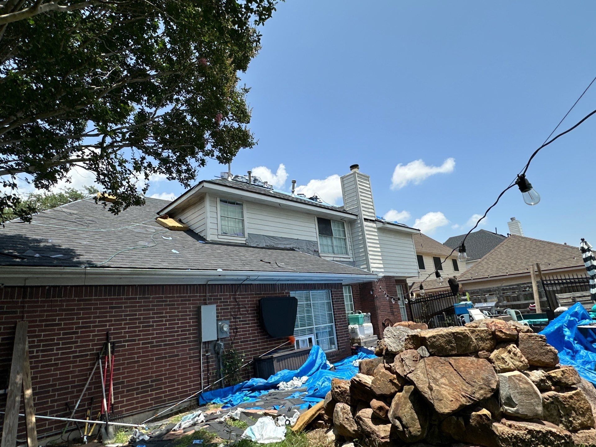 Project in Deer Park by Motion Roofing