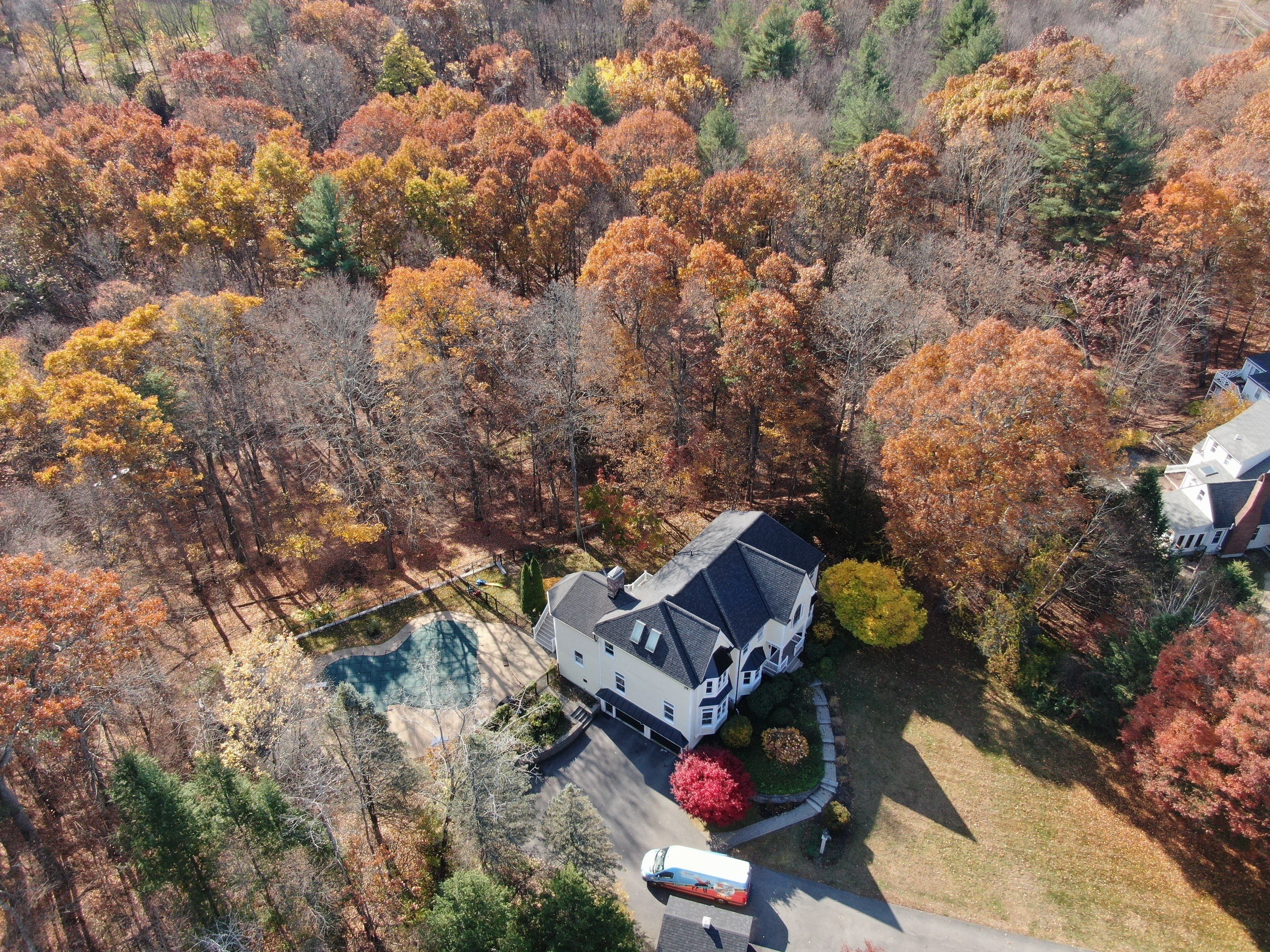 New Roof, Skylights, and Metal Accent Roof Installation in Groton by Mighty Dog Roofing of Greater Middlesex County
