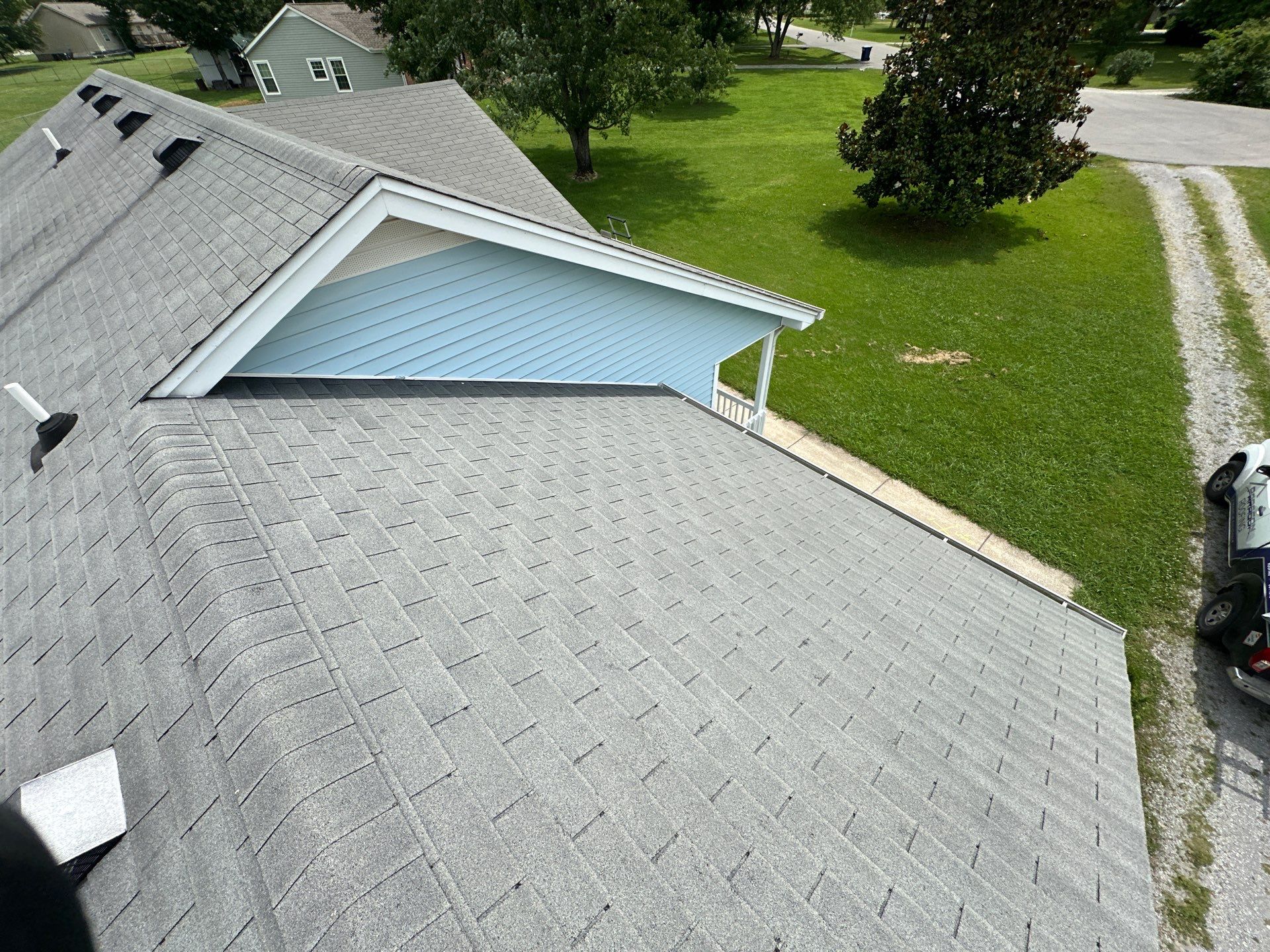 Solid Hail Damage - 3 Tab by Paragon Roofing