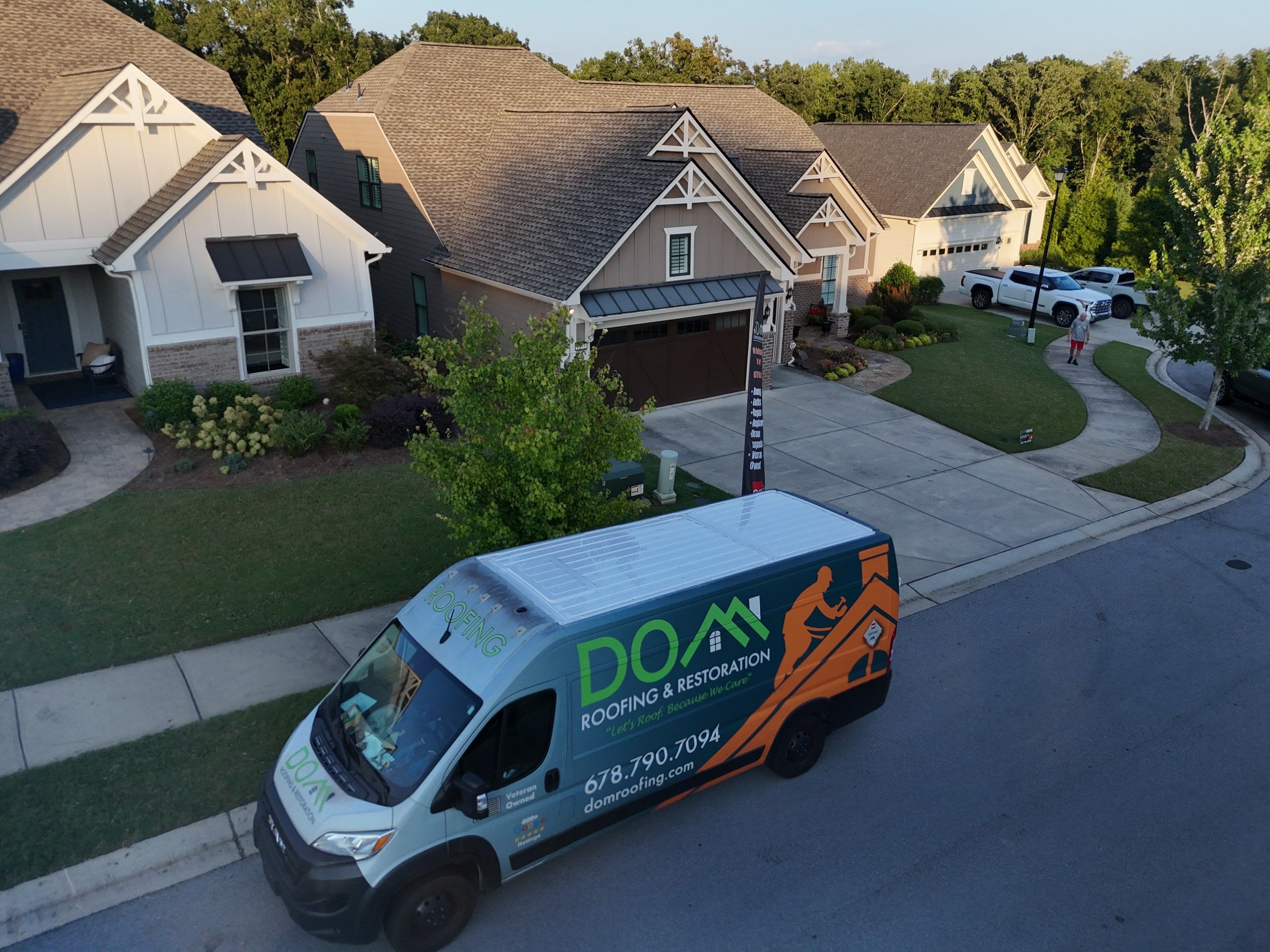 Ventura Place Hoschton Roof Replacement  by Dom Roofing & Restoration