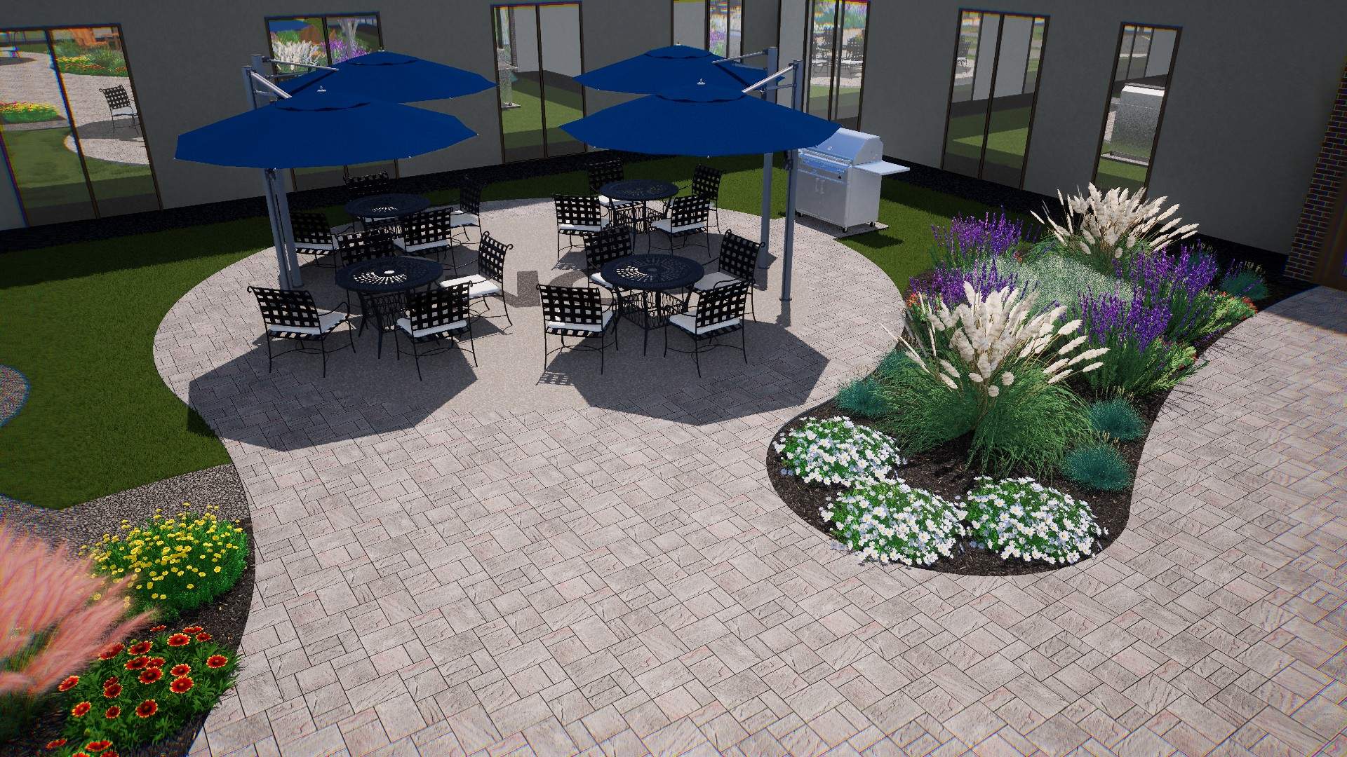 Salvation Army 3D Design Charlotte NC - (Commercial) by Carolina-Metro Landscape, Inc