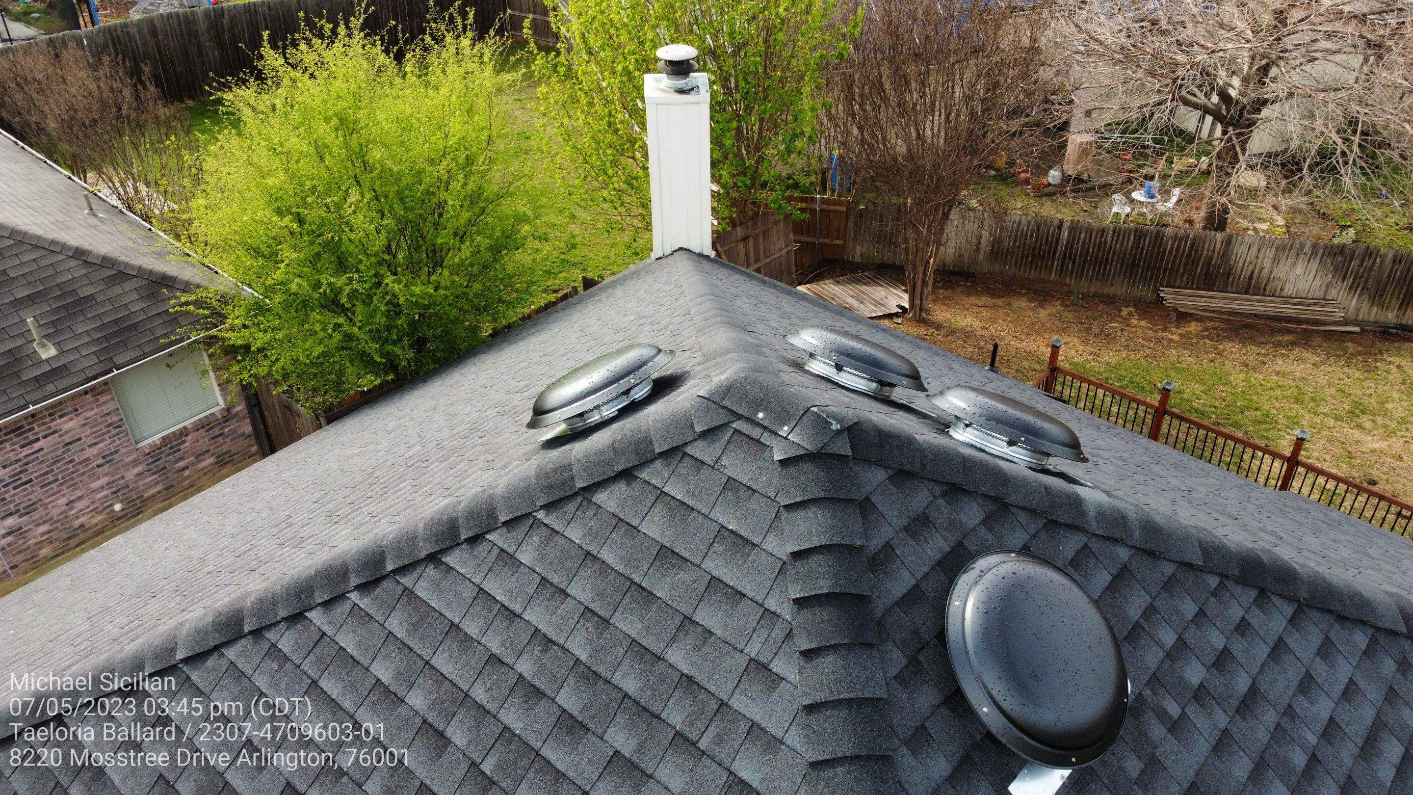 Project in Arlington  by Zeus Exteriors