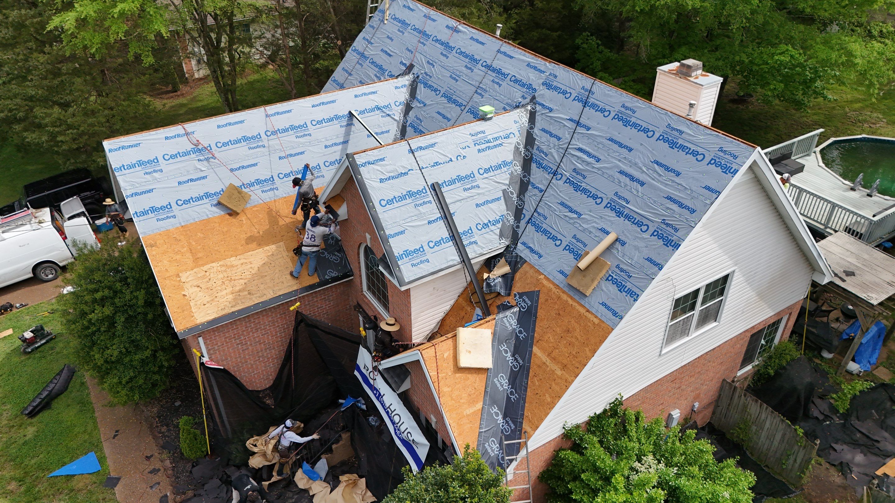 Charcoal Black Re-Roof by Royal House LLC
