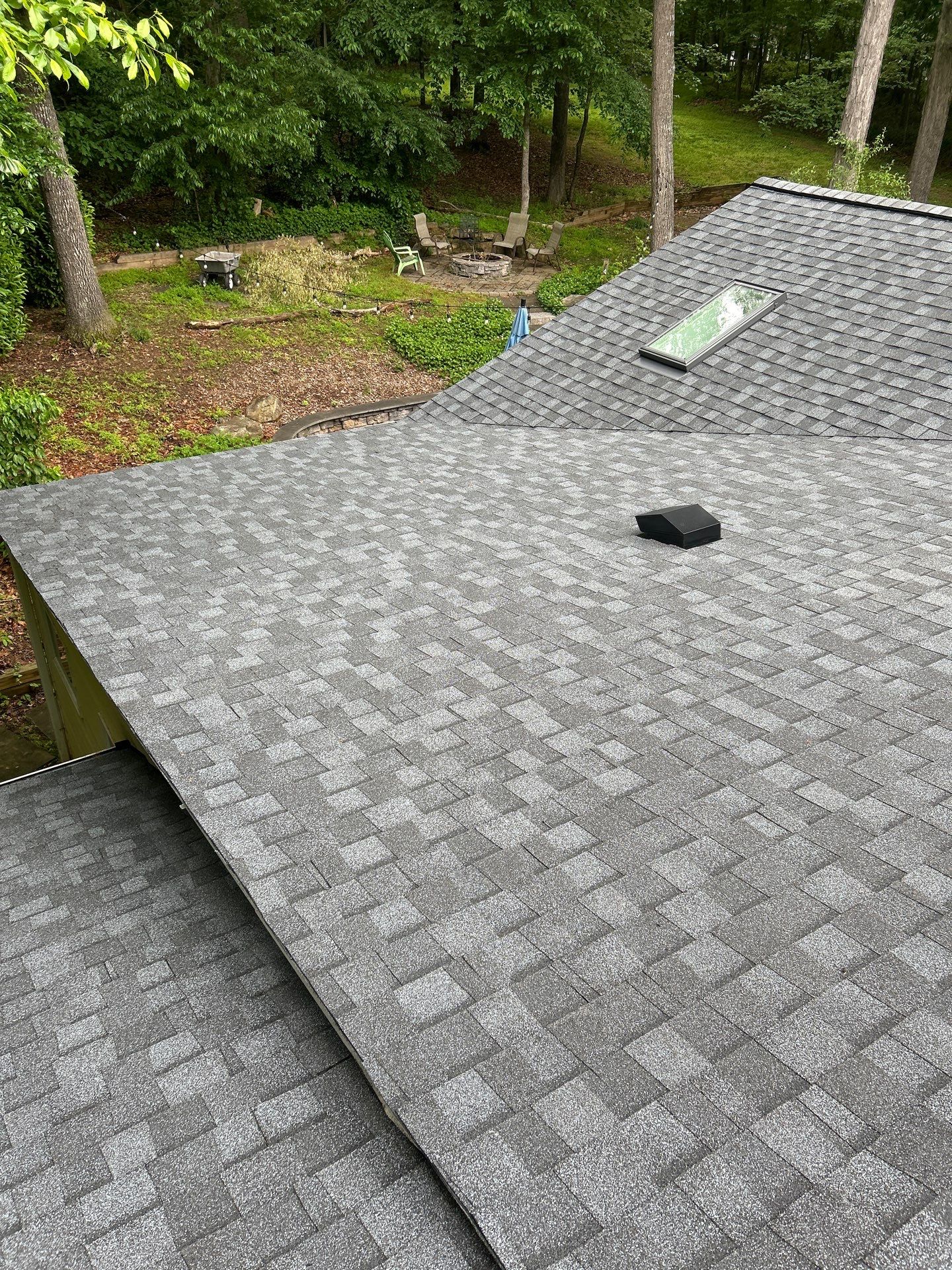 Oakton: Roof Replacement With CertainTeed Landmark Designer Shingles in Pewter by RM Banning, Inc.