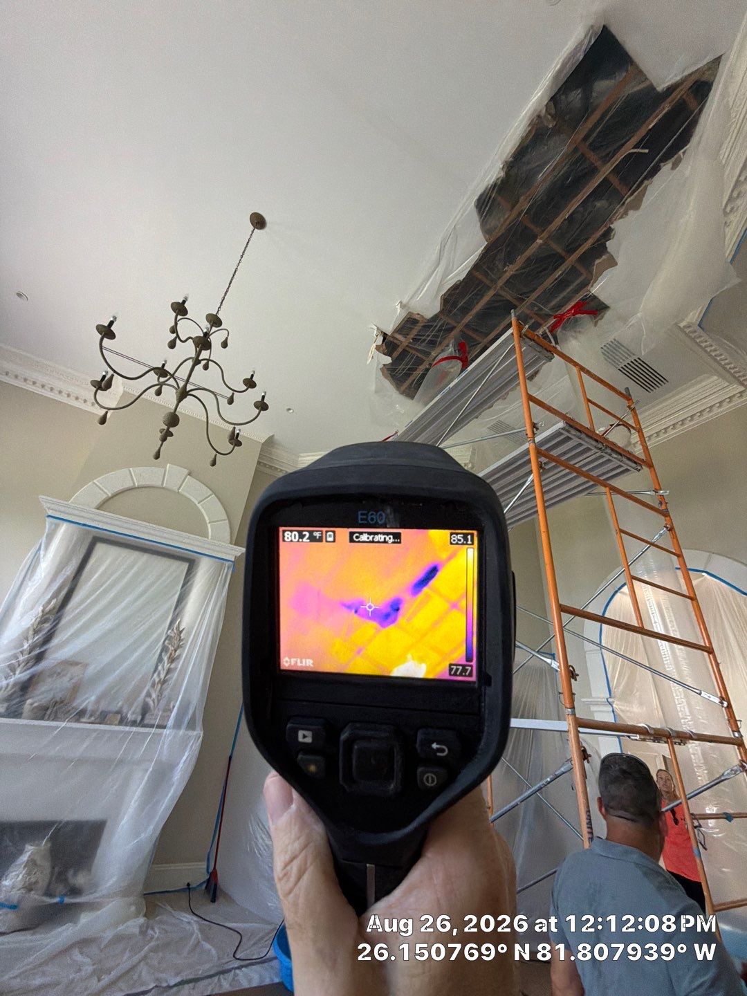 Moisture Detection and Structural Water Damage Restoration in Naples by Microscope