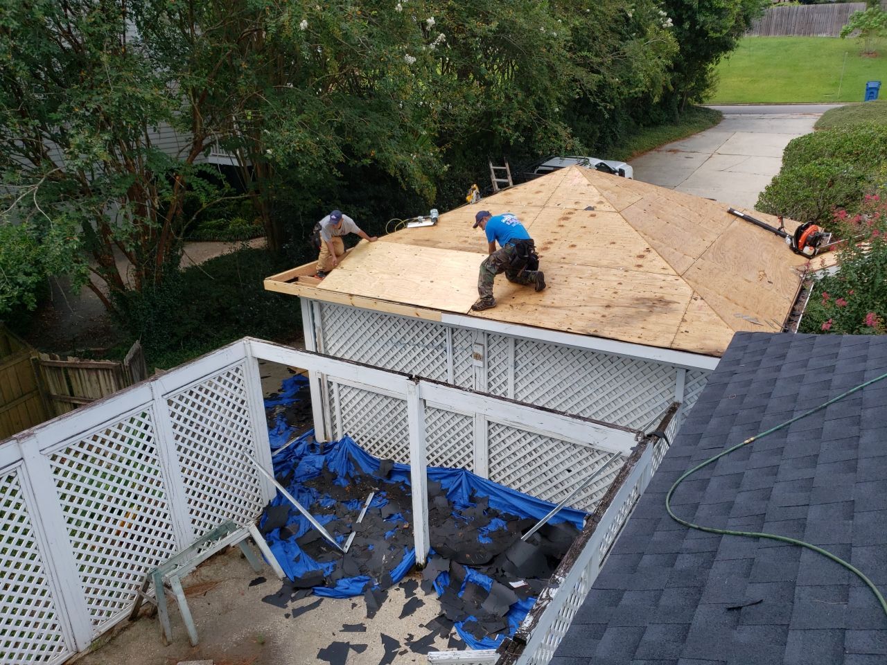 Residential Roofing Installation using Roof Replacement by American Roofing & Construction LLC
