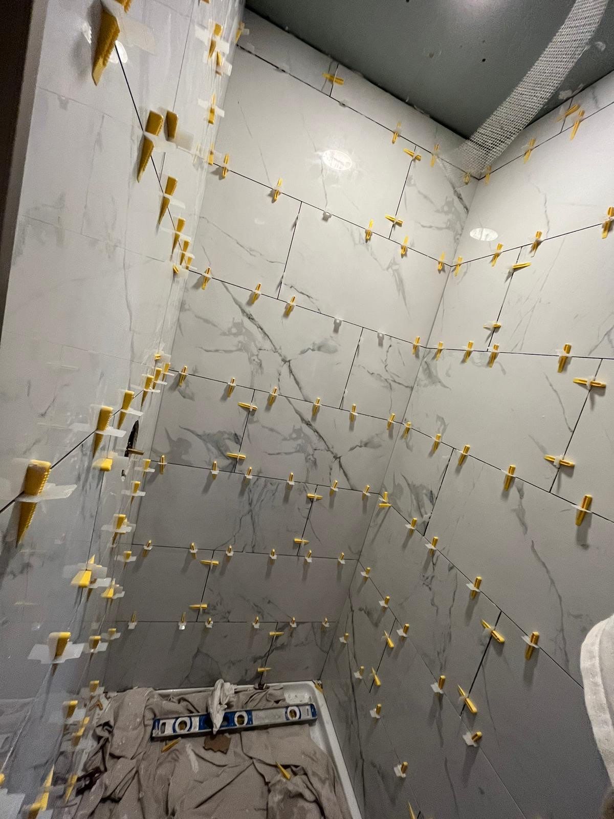 Bathroom Remodel using Tile by Home Concepts Construction