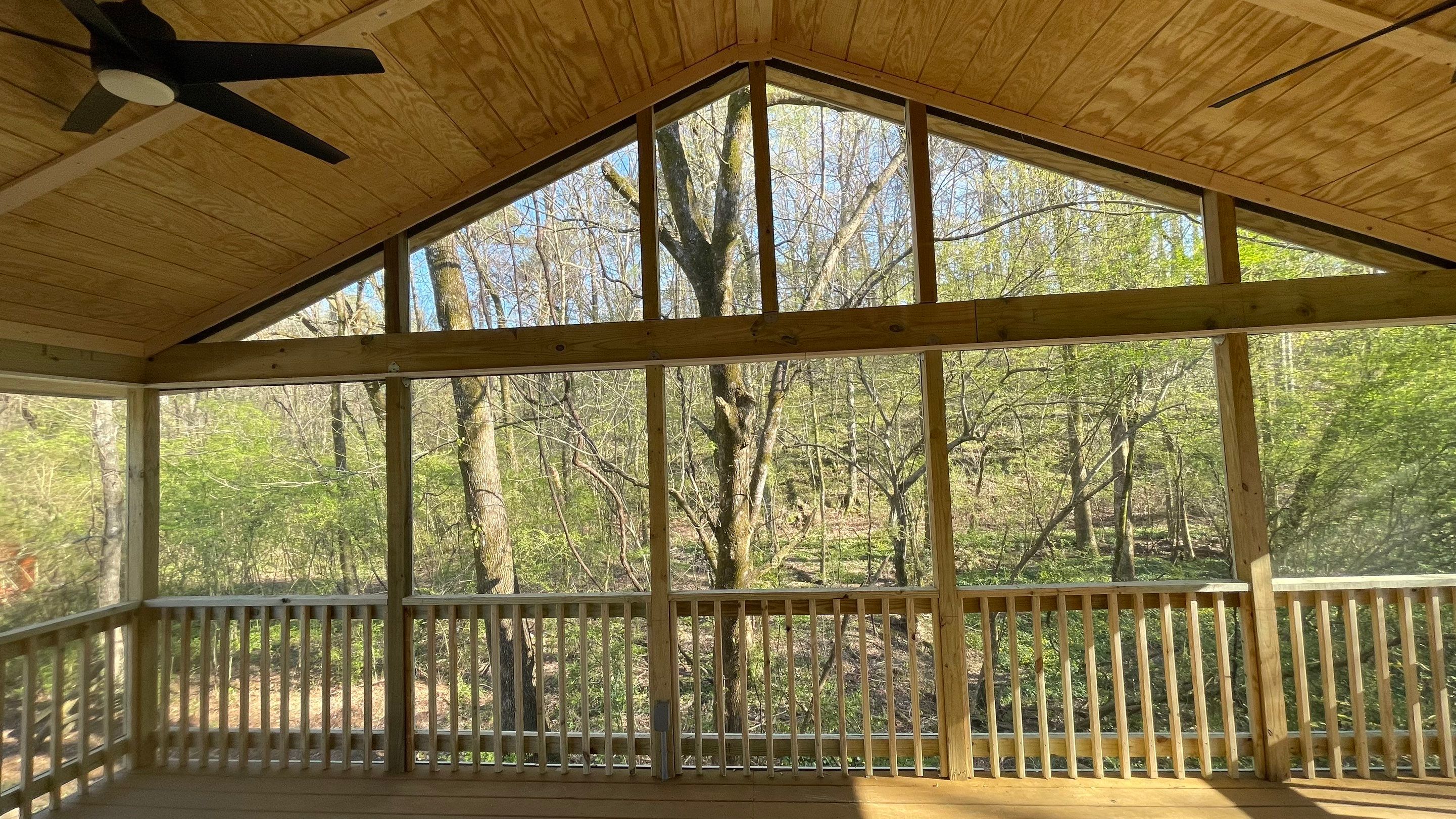 Mountain Brook - Covered Porch by Pillar and Pine