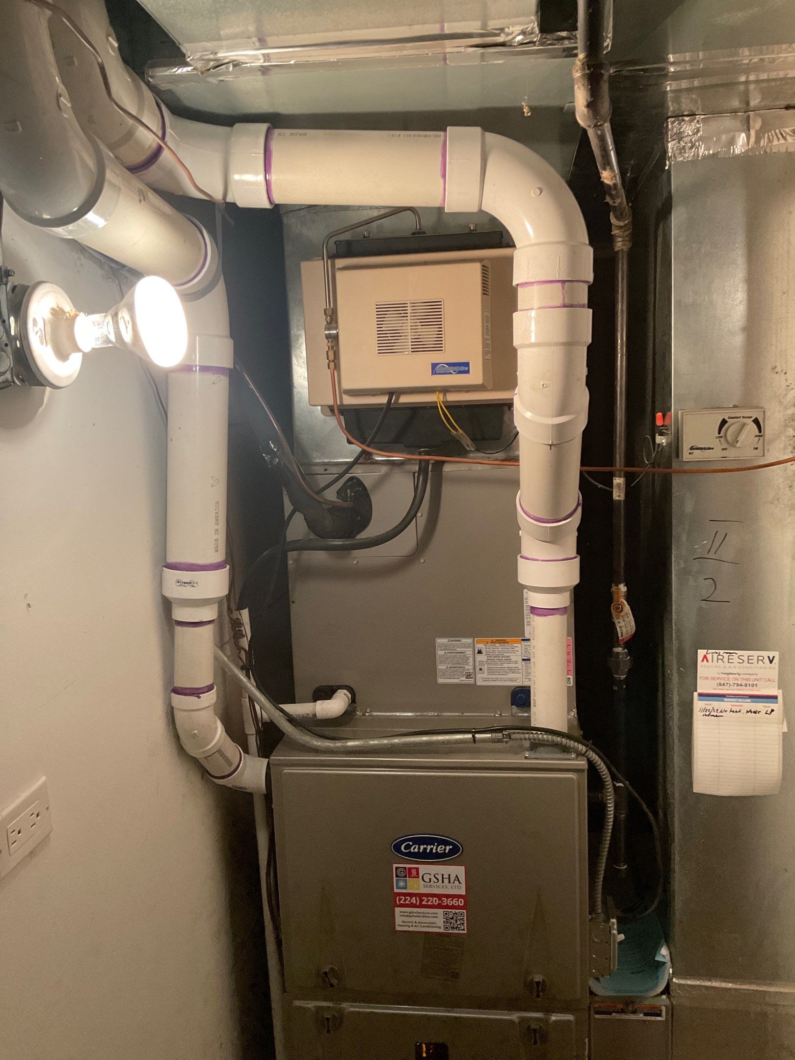Carrier Furnace Installation by GSHA Services LTD