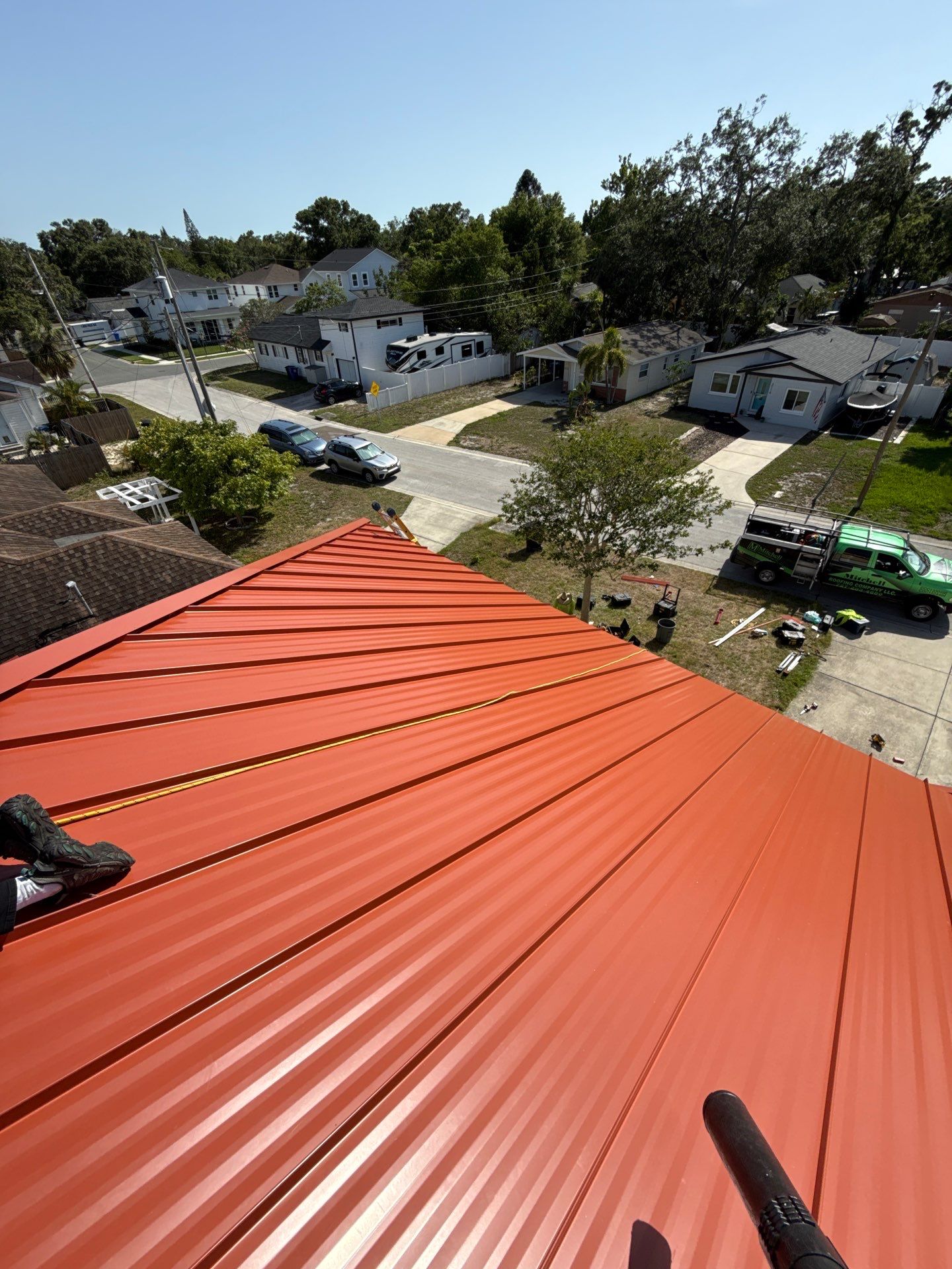 Project in St. Petersburg 33713 by Mitchell Roofing Company LLC 