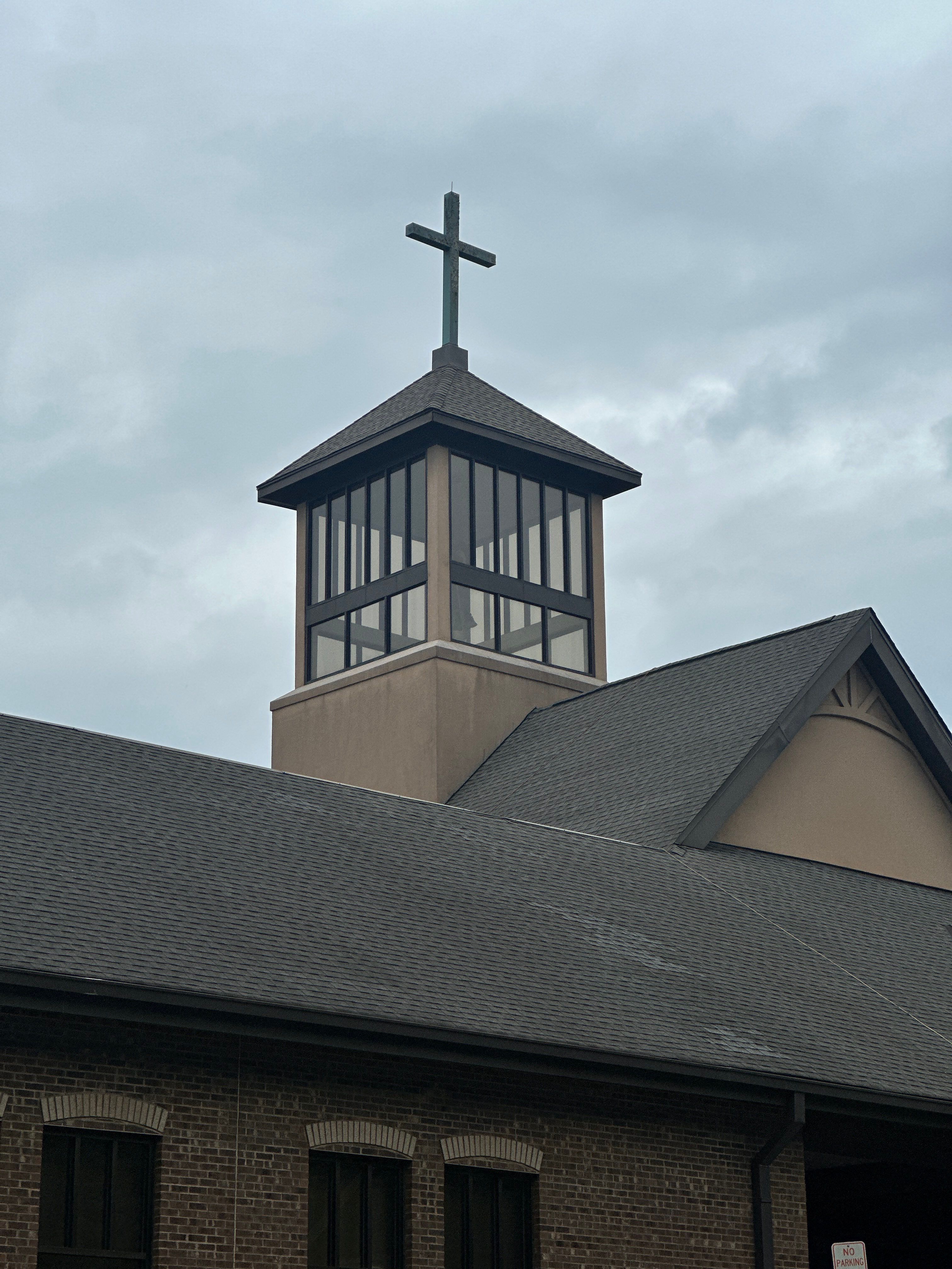 Steeple Cross Repair & Painting ⛪🎨 by Georgia Roof Advisors