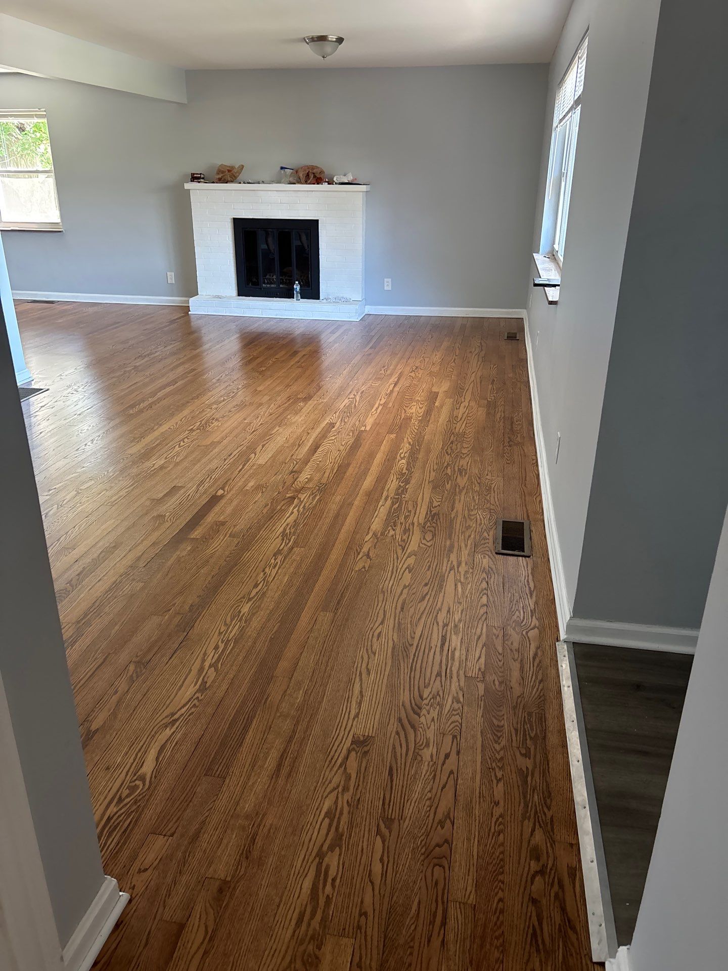 Hardwood Floor Refinish in Villa Hills by Footprints Floors Kentucky