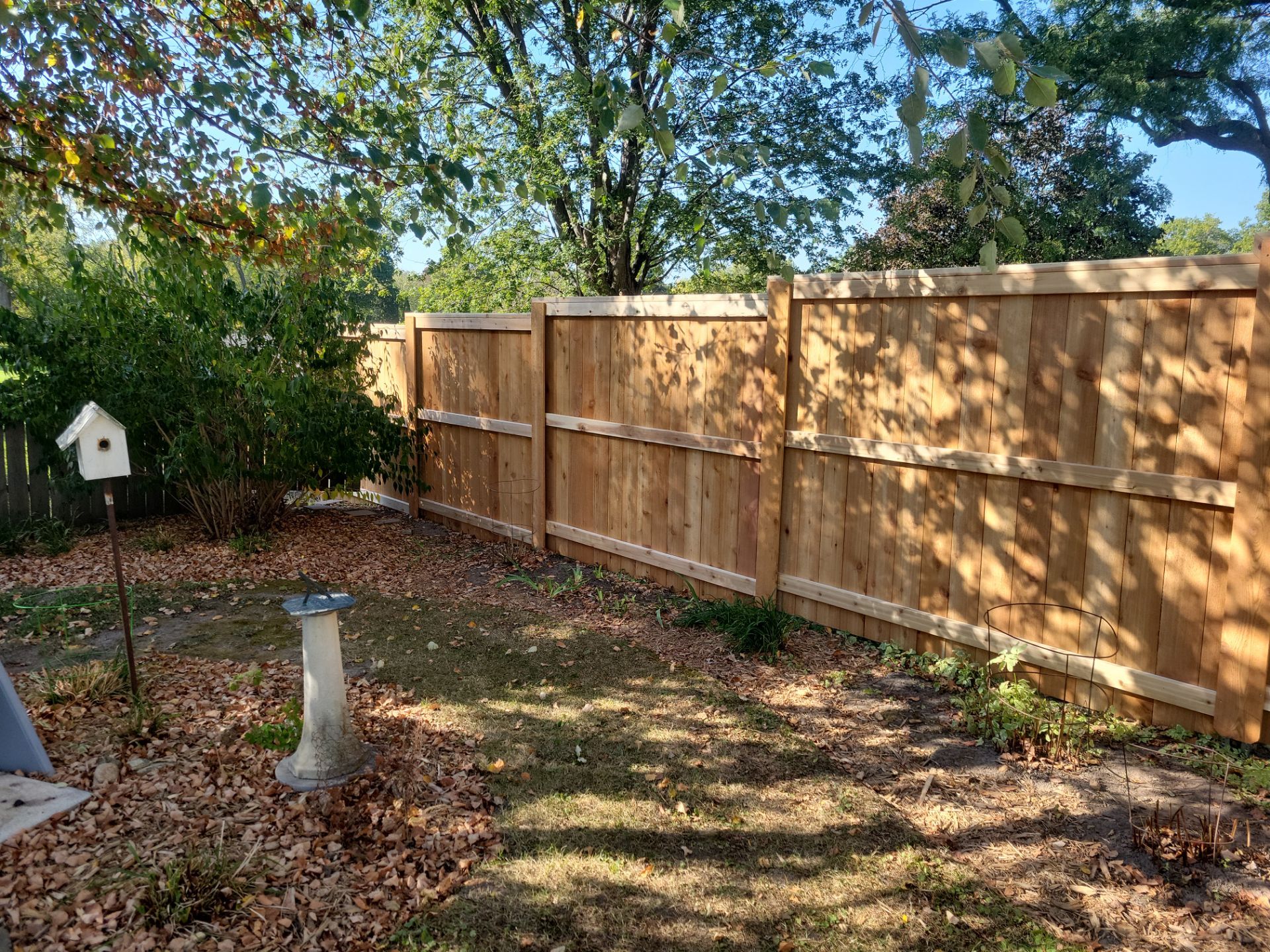 Project in Cedar Falls by Perfect Picket Fence and Stain
