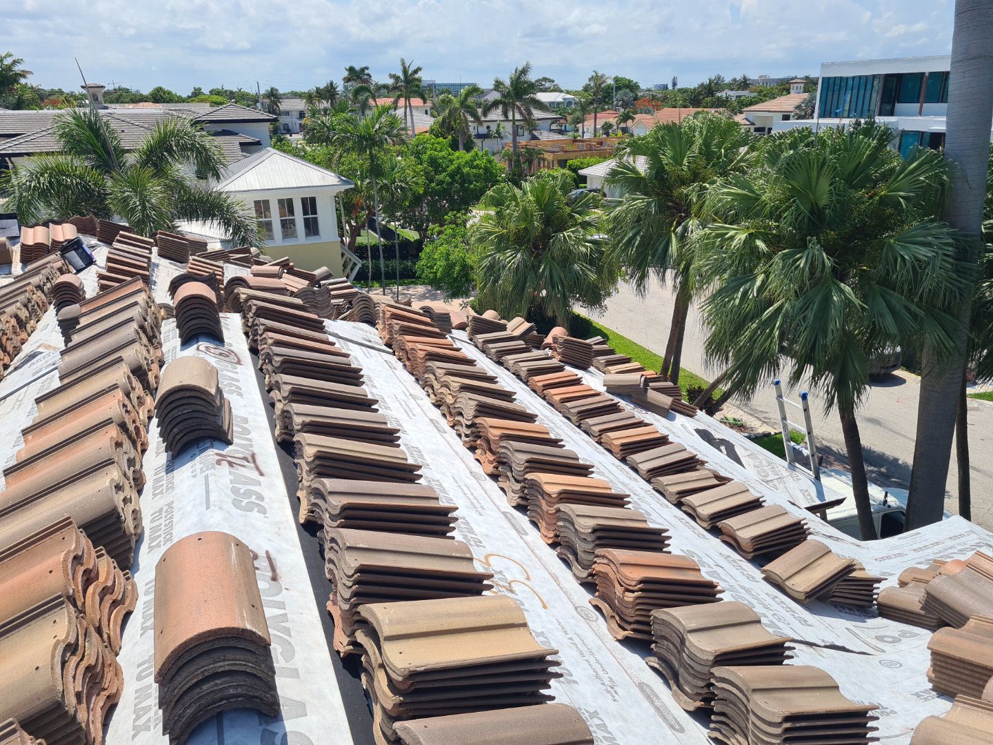 Residential Roofing Installation using Eagle Roofing Tile by BLUES BROTHERS ROOFING