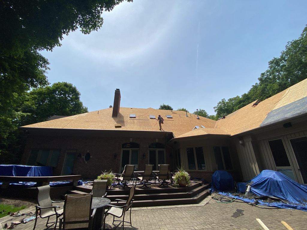Residential Roofing Installation using GAF Timberline HDZ Barkwood by Nitro Roofing and Construction
