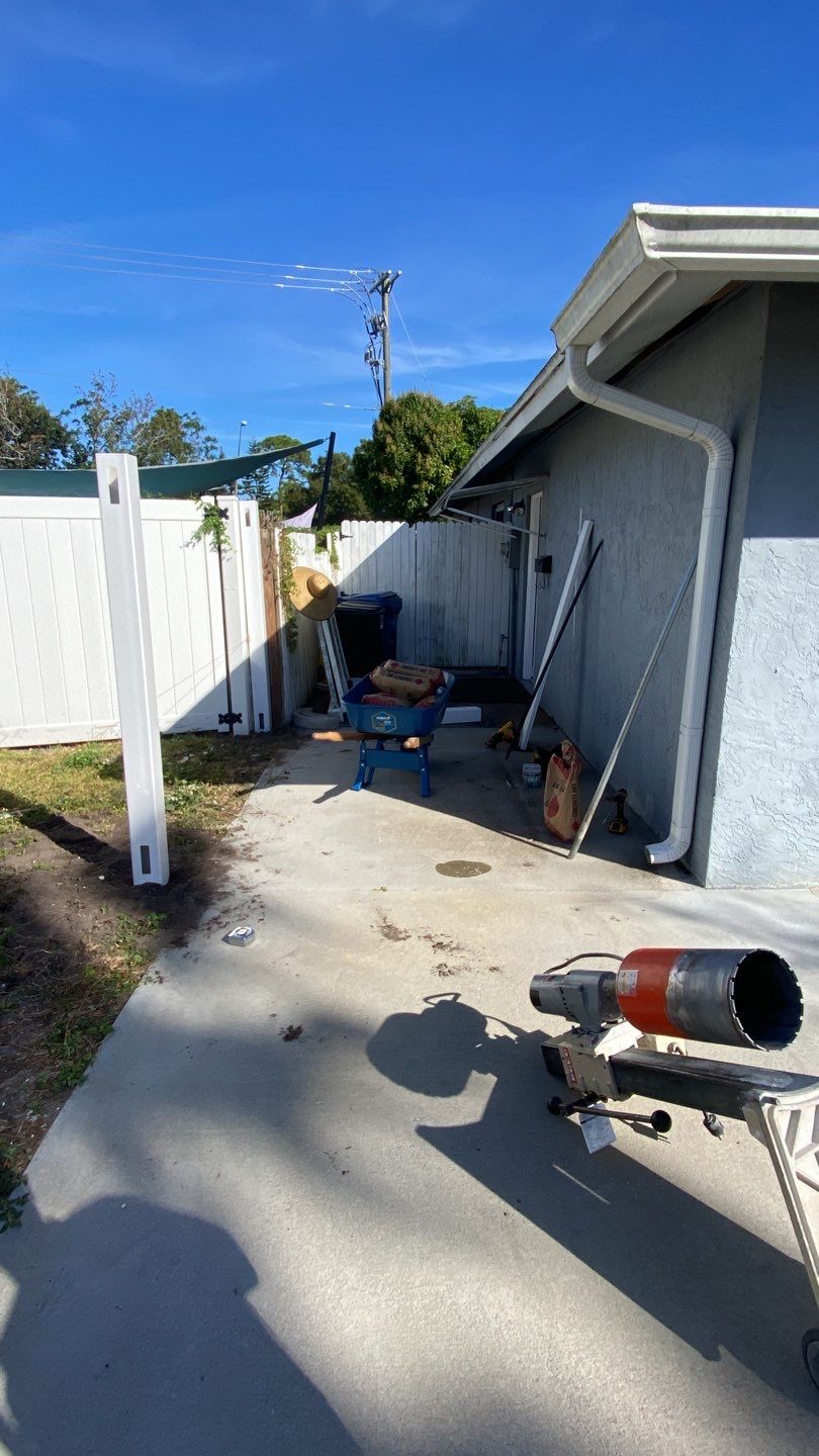 Sarasota, FL White Vinyl Privacy Fence by Asap fence and gates, LLC