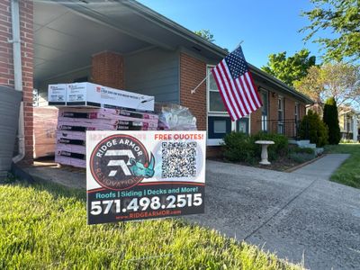Full Roof Replacement in Leesburg With Owens Corning Duration Estate Gray Shingles