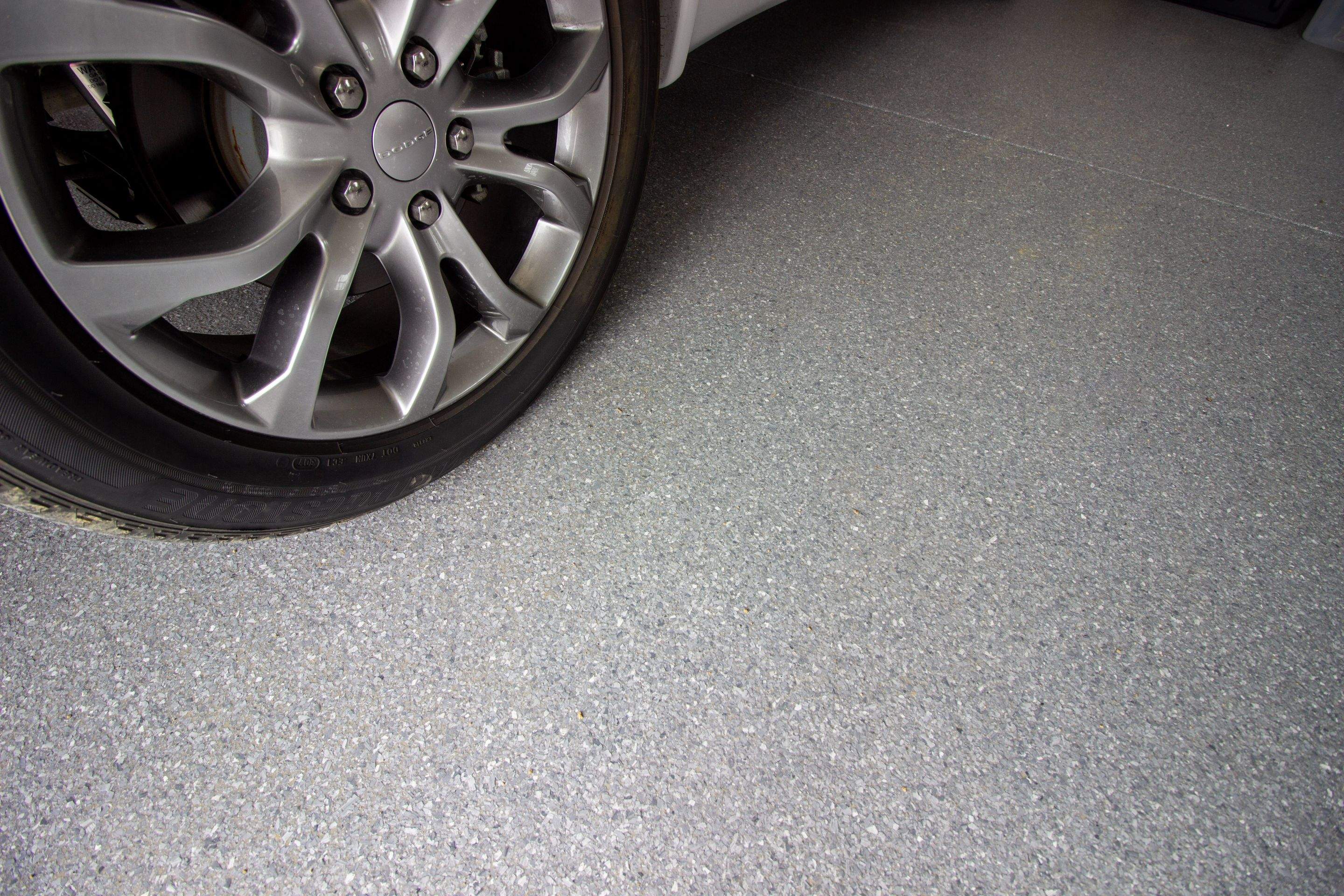 Garage, Barn and Patio Floor using Granite by Your1DayFloor.com