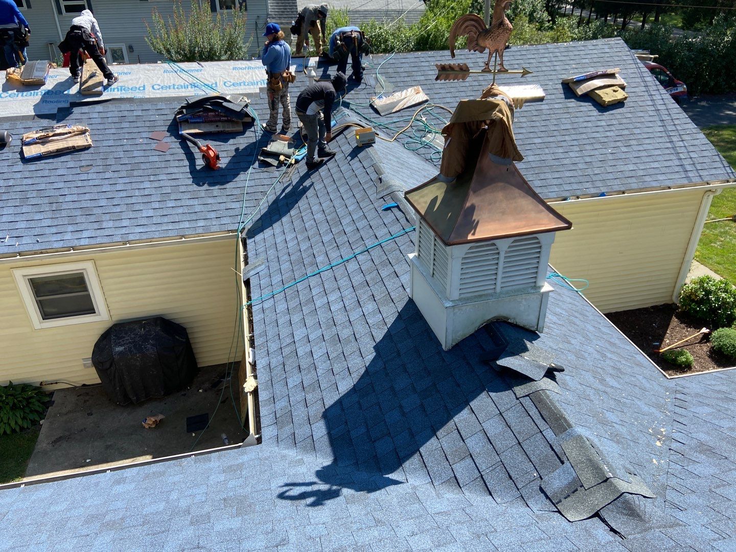 Roof Replacement using CertainTeed Landmark by 180 Contractors