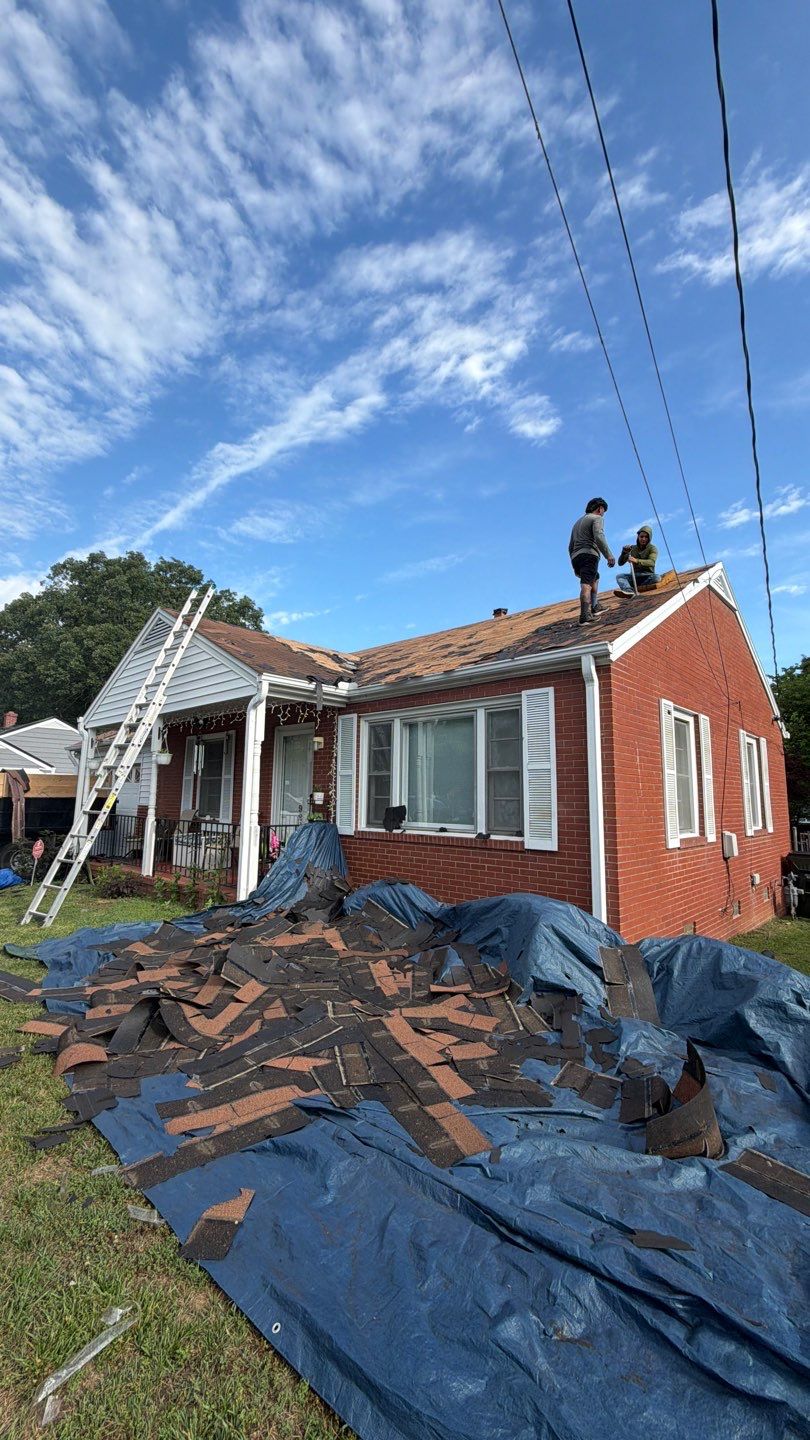 Roof replacement by hail damage by Just Brilliant Restoration JBR